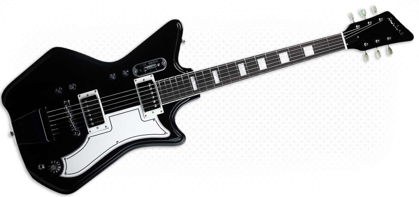 Airline Guitars - Airline Guitars Jetsons 2P Standard Black