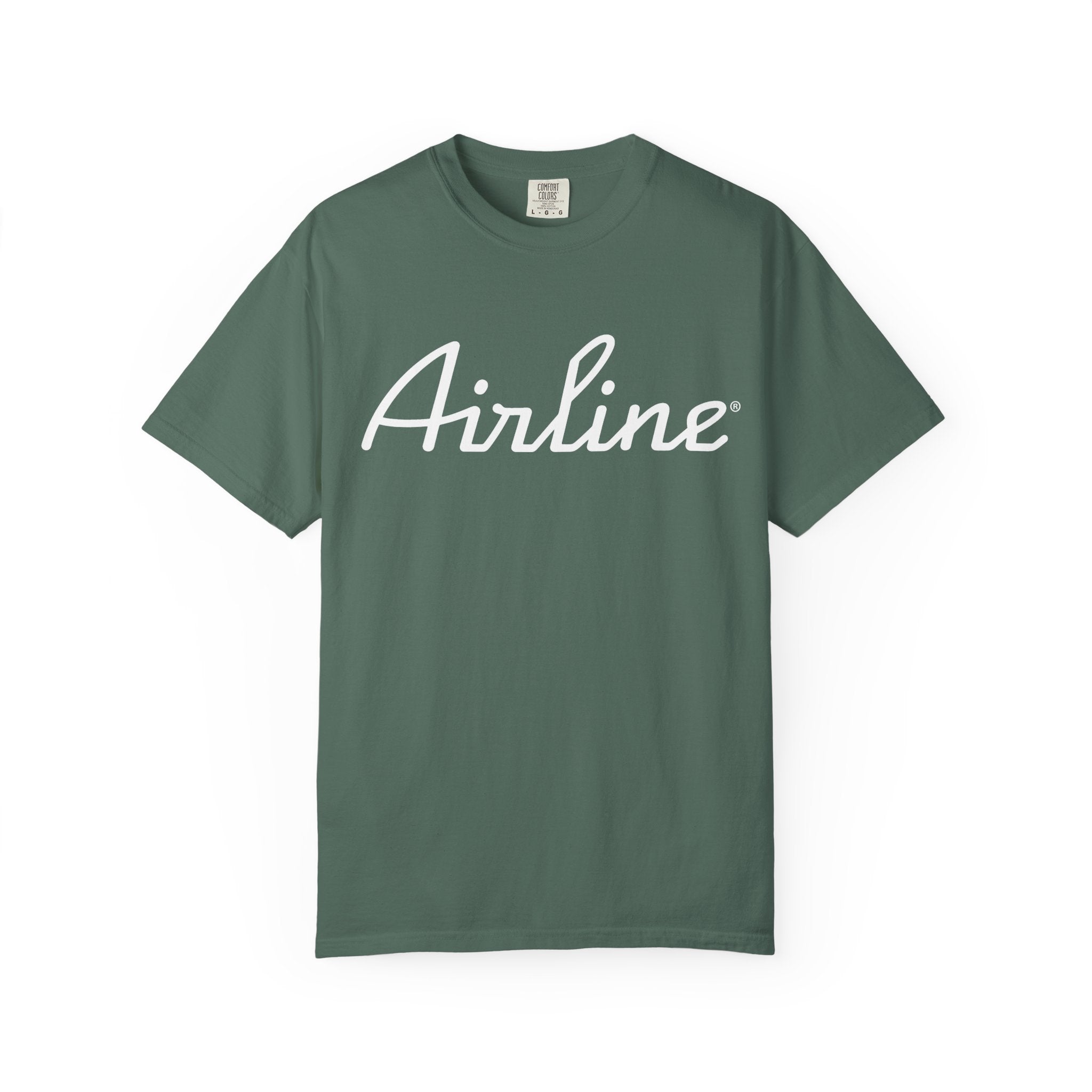 Airline Tux Logo Script T-Shirt