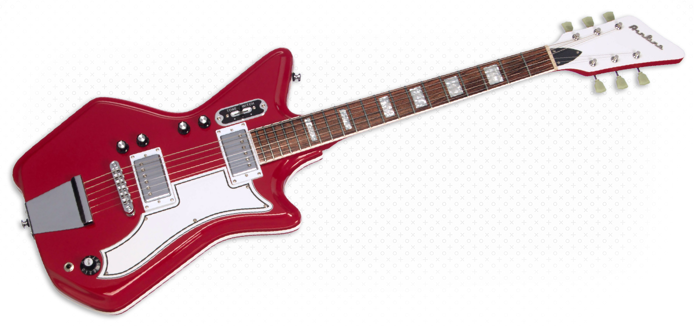 Airline Guitars - Airline Guitars Jetsons '59 2P PRO Red