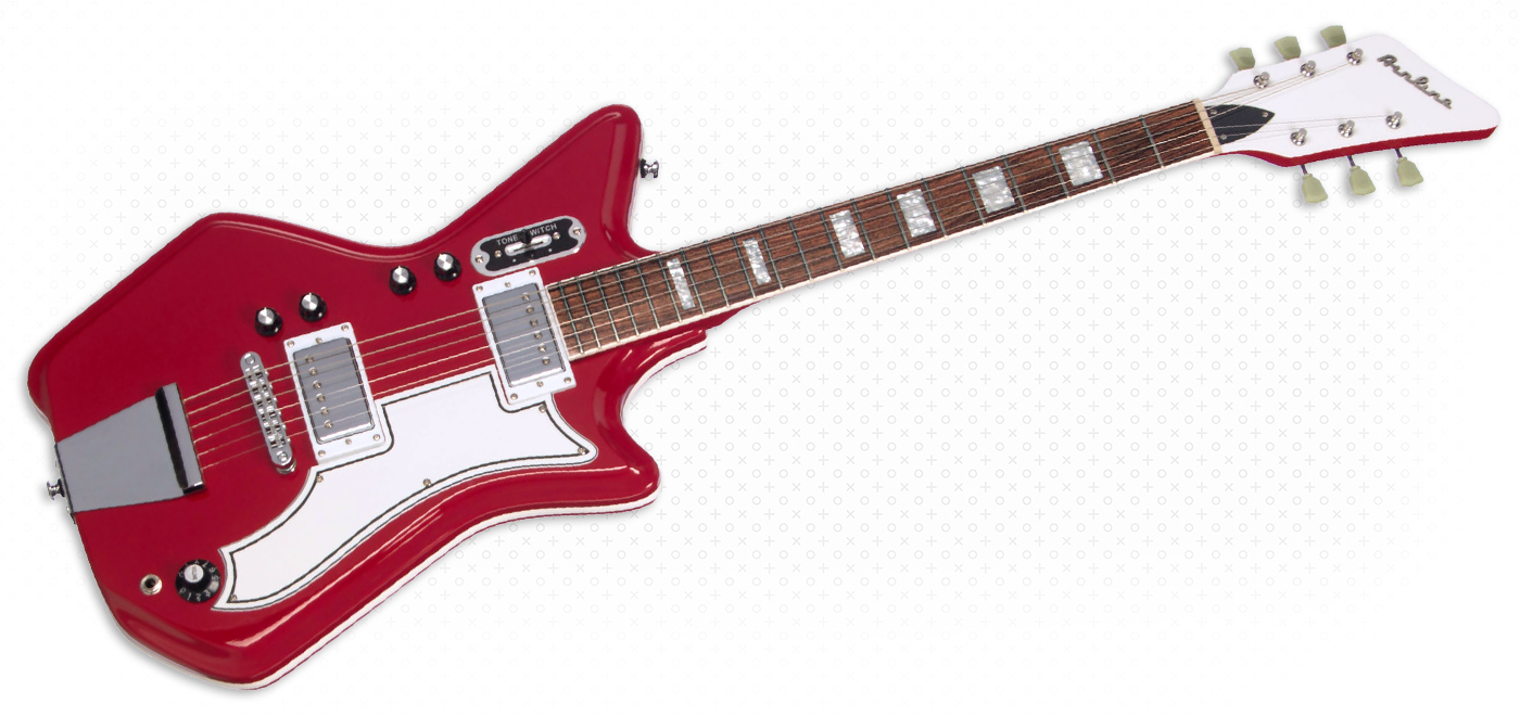 Airline Guitars Jetsons '59 2P PRO Red | Airline Guitars Airline Guitars Jetsons '59 2P PRO Red | Airline Guitars