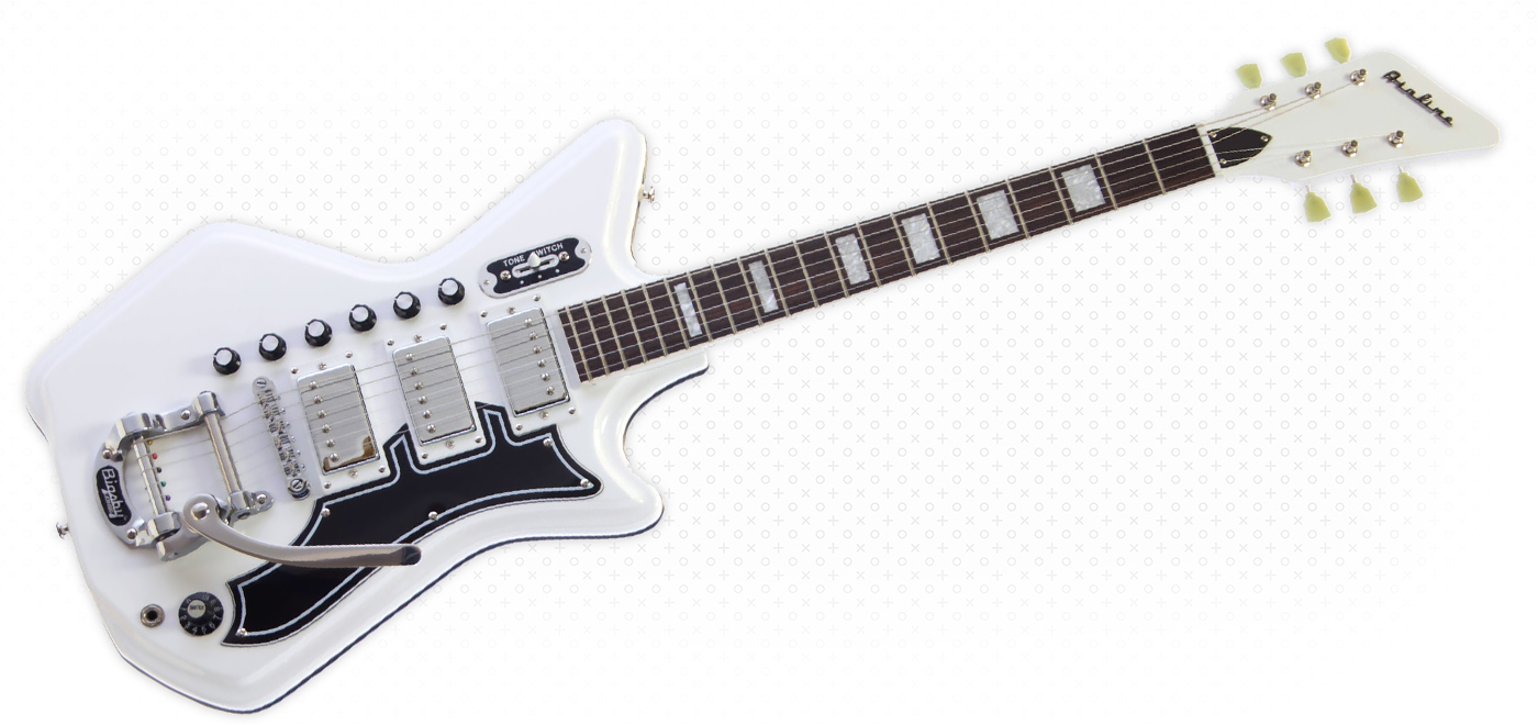 Airline Guitars - Airline Guitars Jetsons '59 3P DLX PRO White