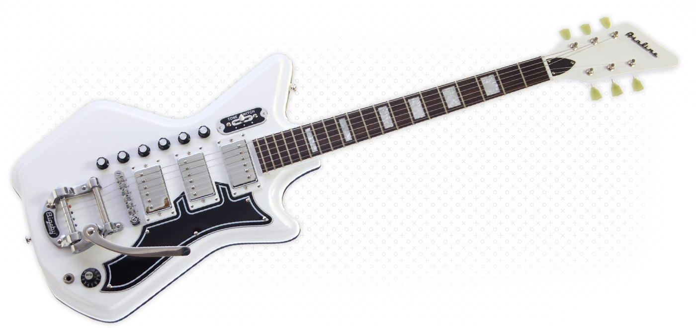 Airline Guitars Jetsons '59 3P DLX PRO White | Airline Guitars Airline Guitars Jetsons '59 3P DLX PRO White | Airline Guitars