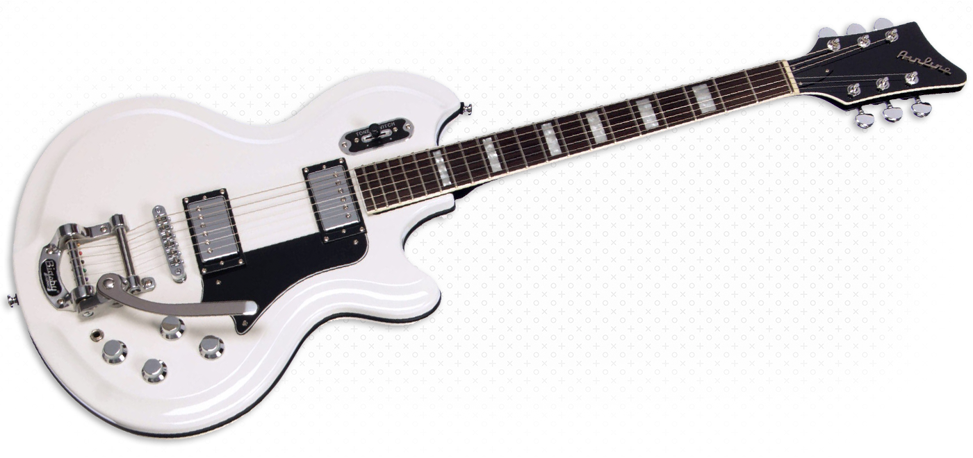 Airline Guitars - Airline Guitars '59 Coronado DLX White