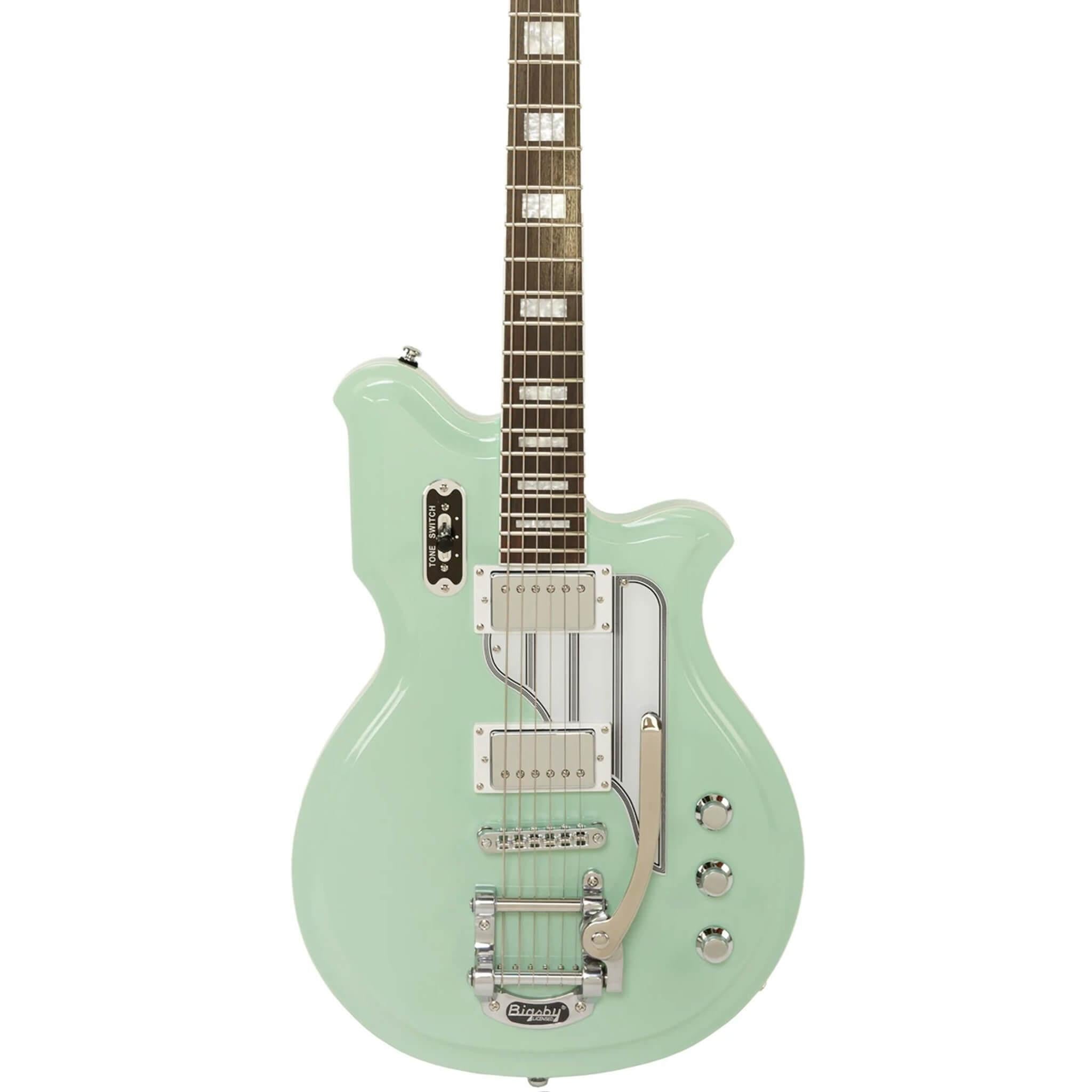 Airline Map Baritone DLX Seafoam Green