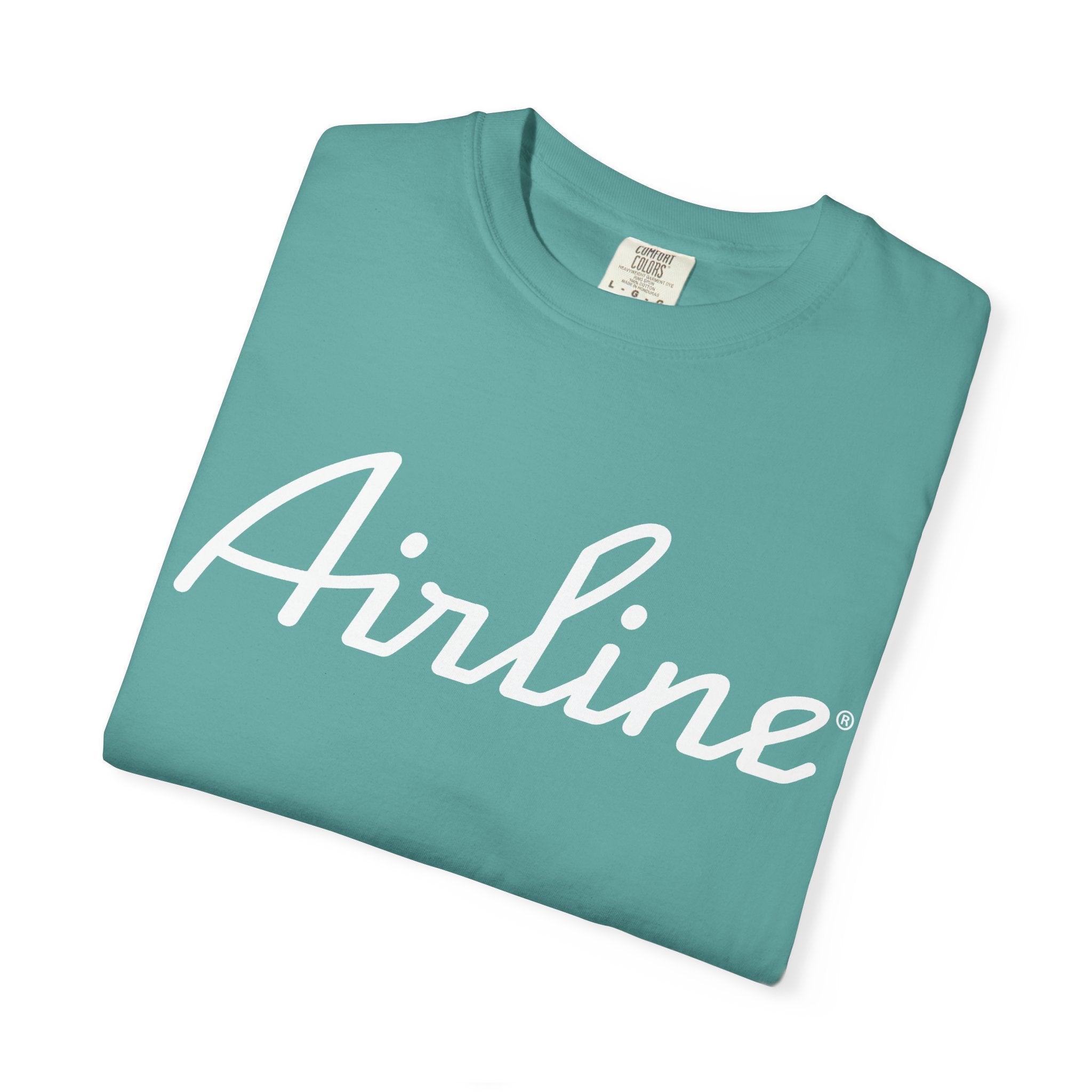 Airline Tux Logo Script T-Shirt