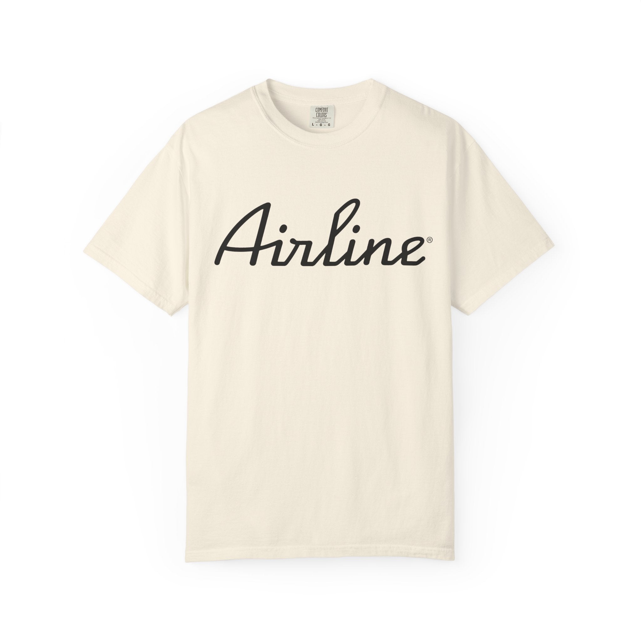 Airline Tux Logo Script T-Shirt