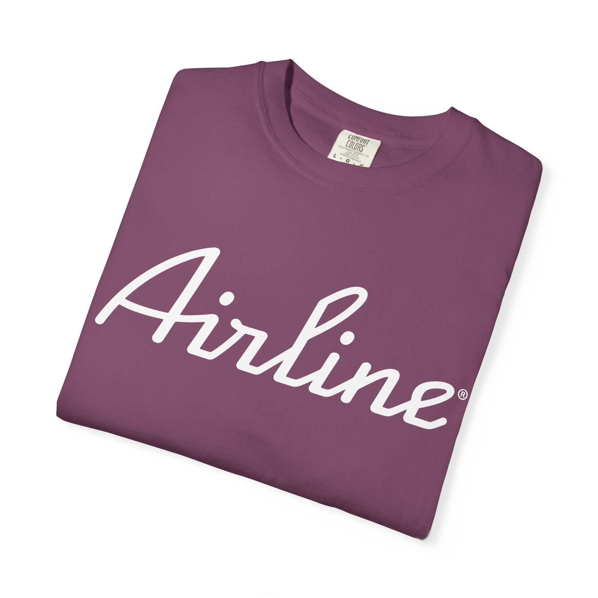 Airline Tux Logo Script T-Shirt