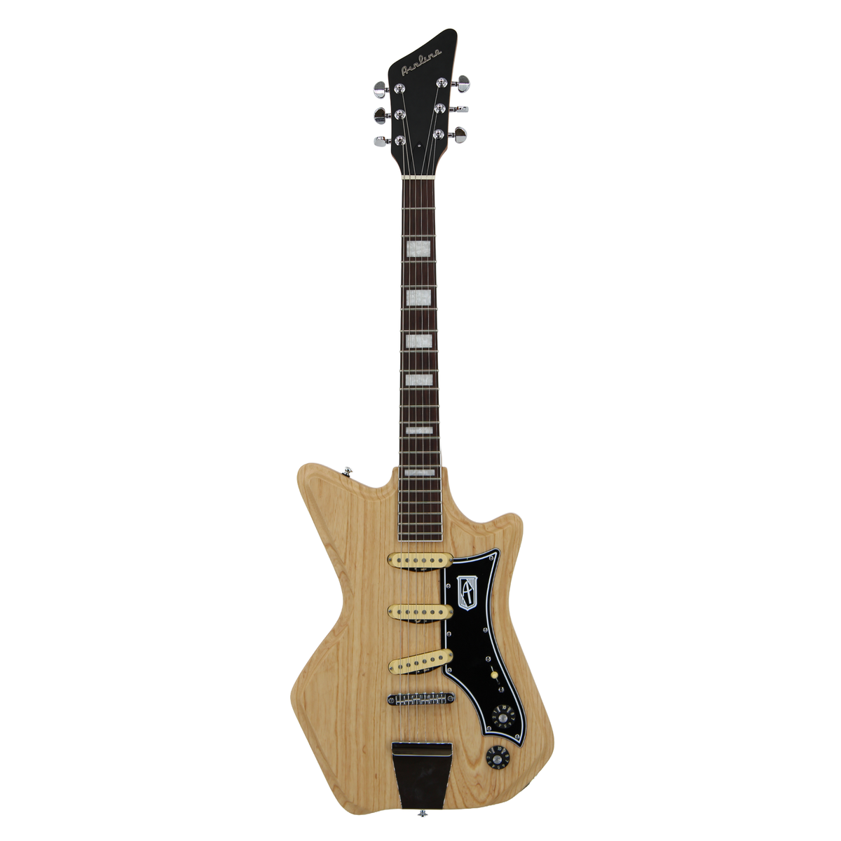 Airline Guitars Jetsons Natural 3S Swamp Ash