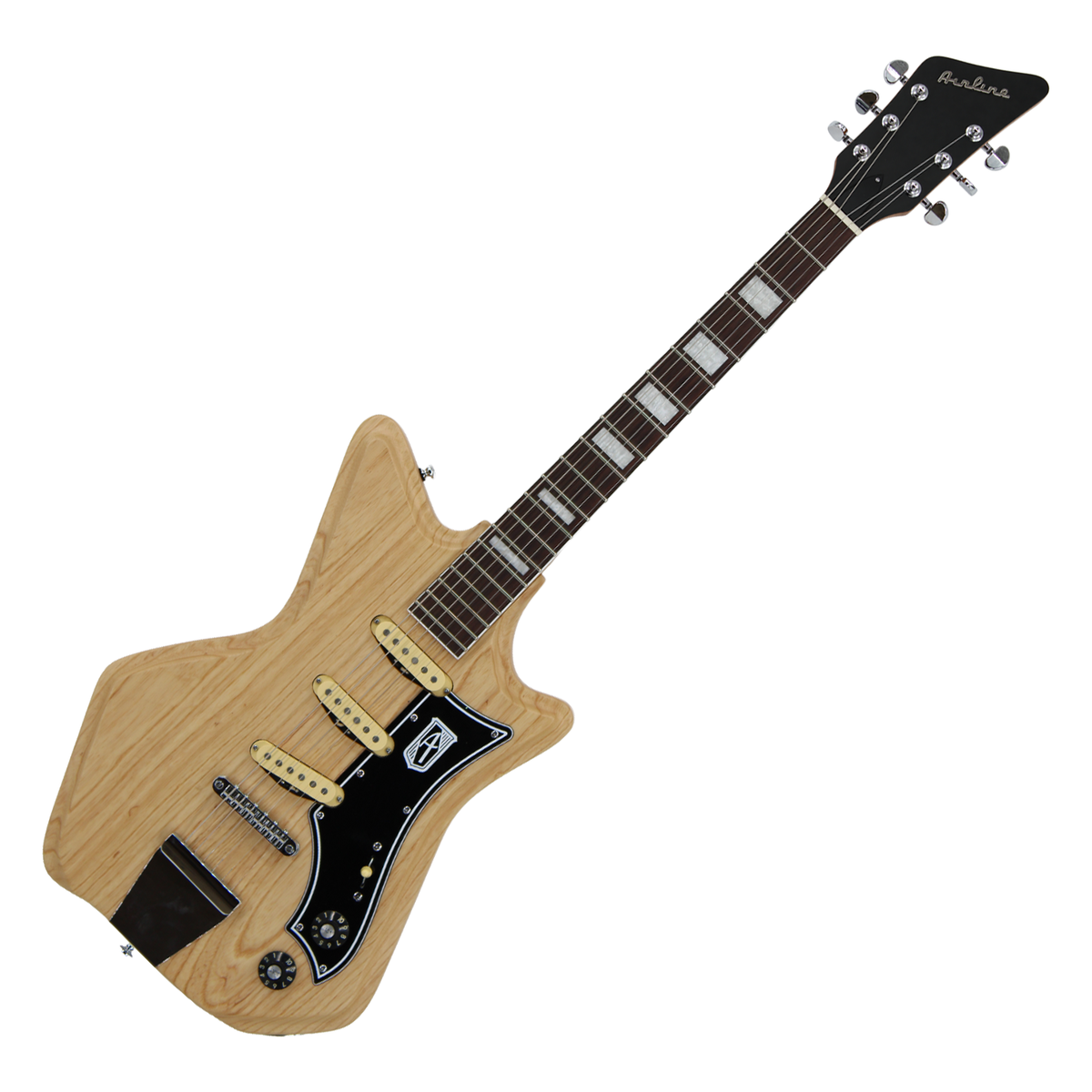 Airline Guitars Jetsons Natural 3S Swamp Ash
