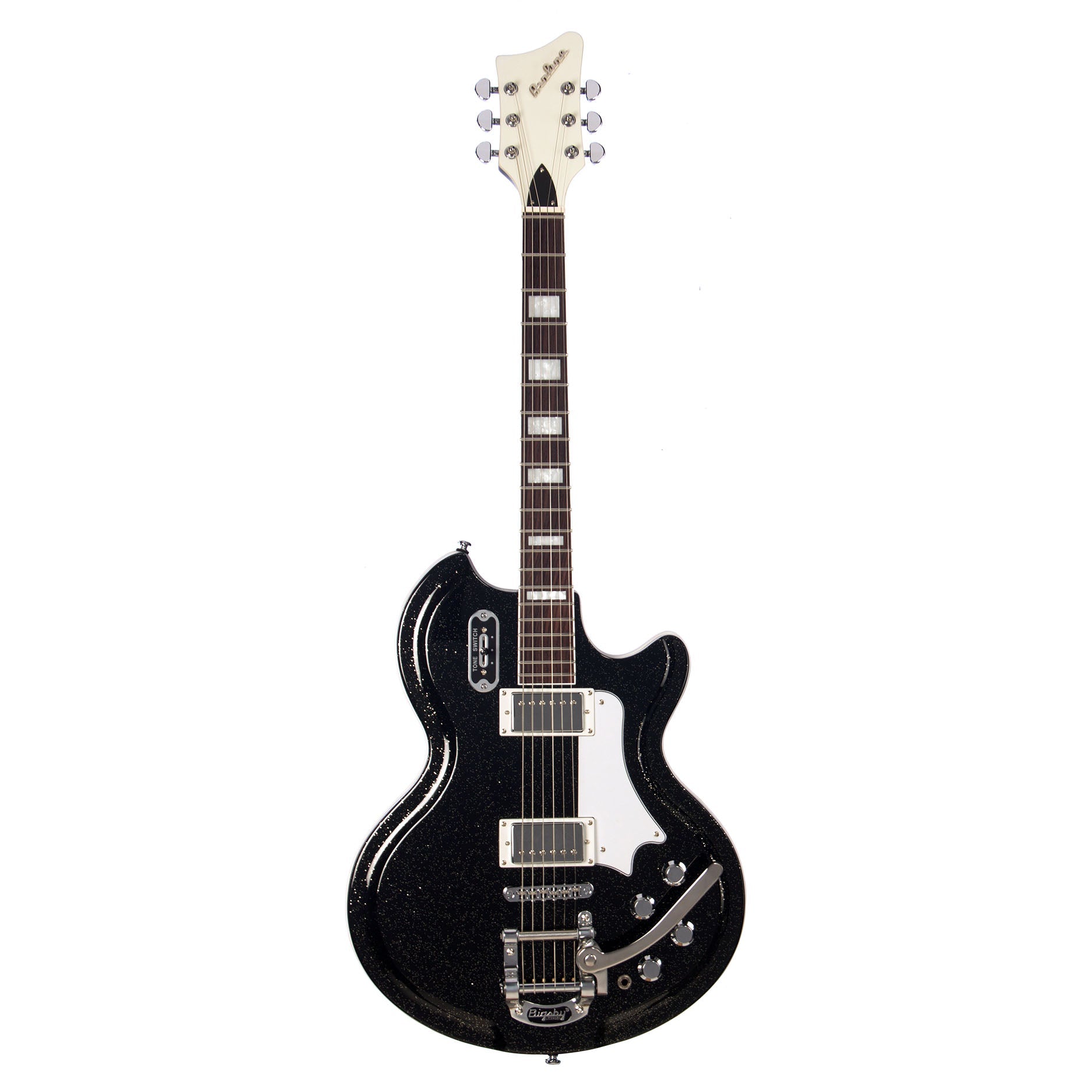Airline Guitars '59 Coronado DLX Black Sparkle