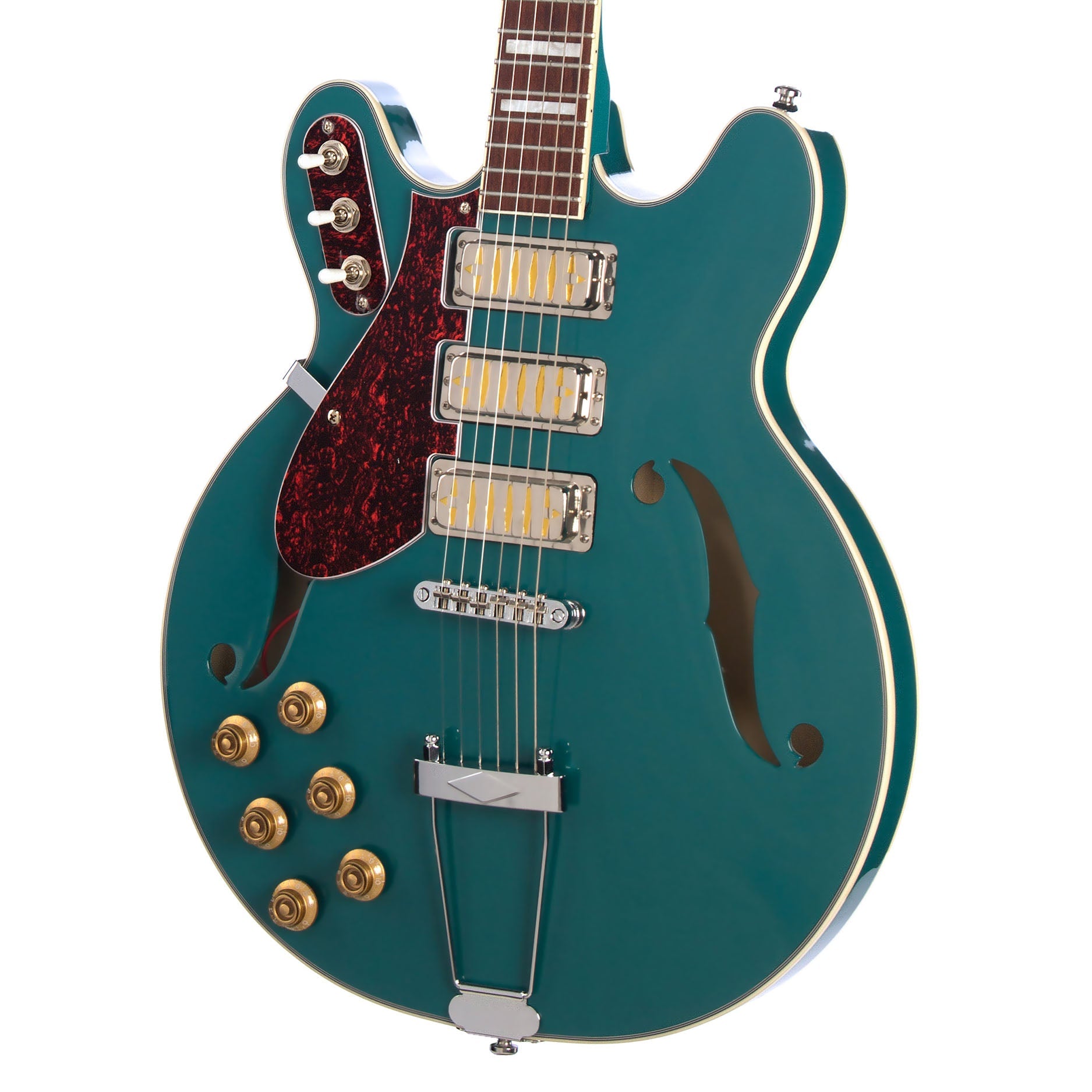 Airline Guitars H77 Left Handed Vintage Teal | Airline Guitars