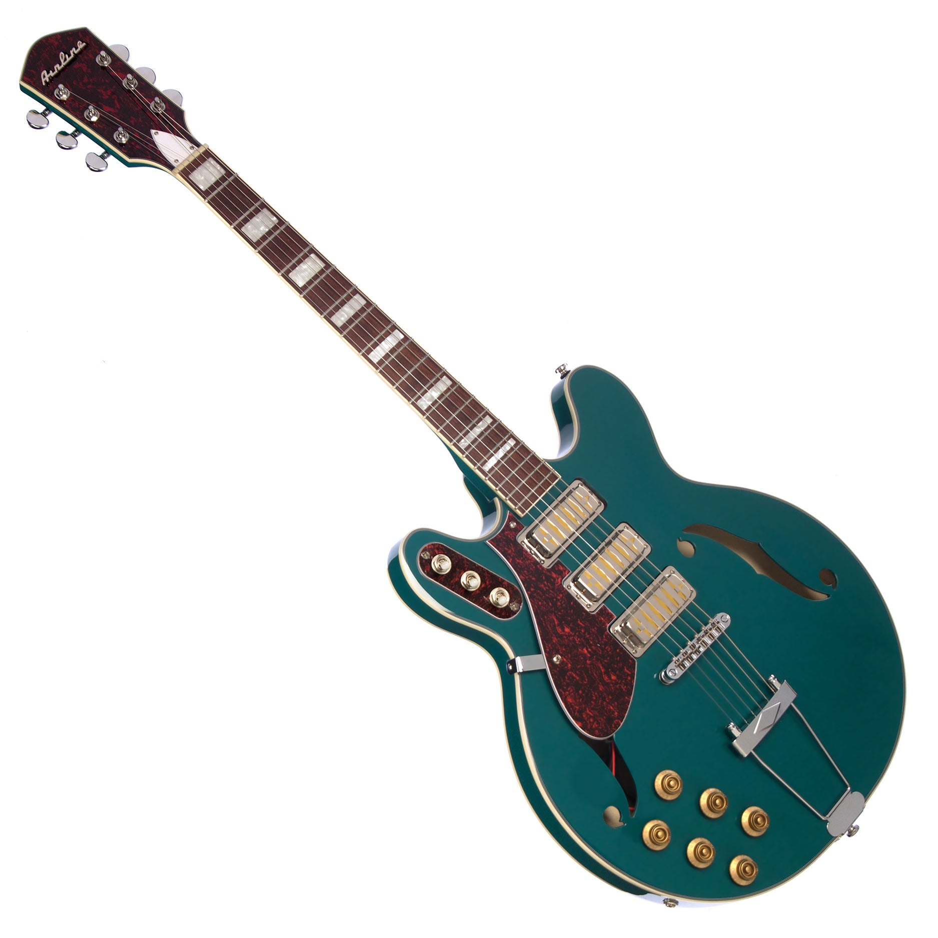 Airline Guitars H77 Vintage Teal Left Handed