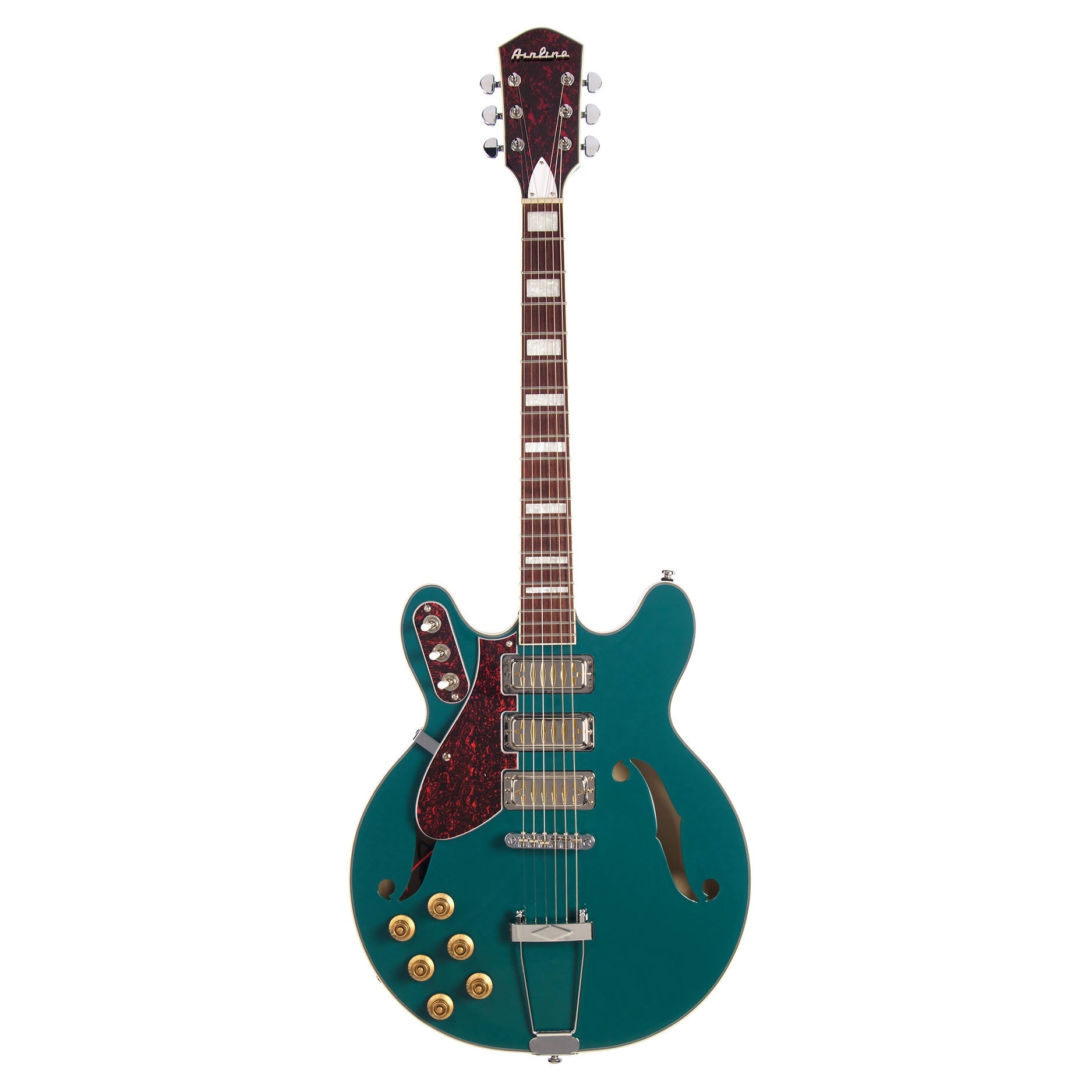 Airline Guitars H77 Vintage Teal Left Handed
