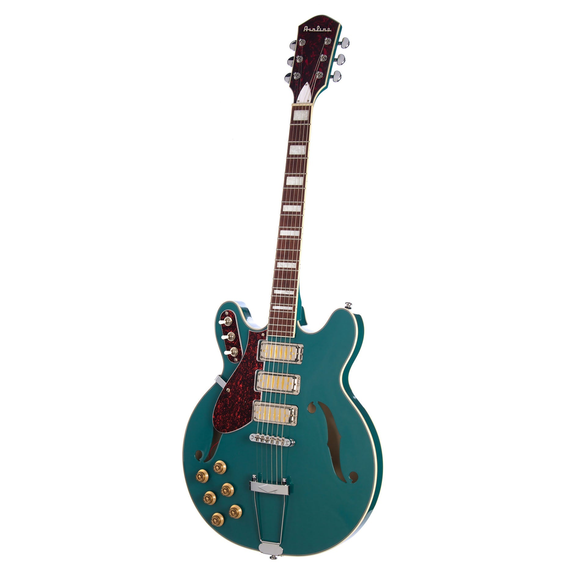 Airline Guitars H77 Vintage Teal Left Handed