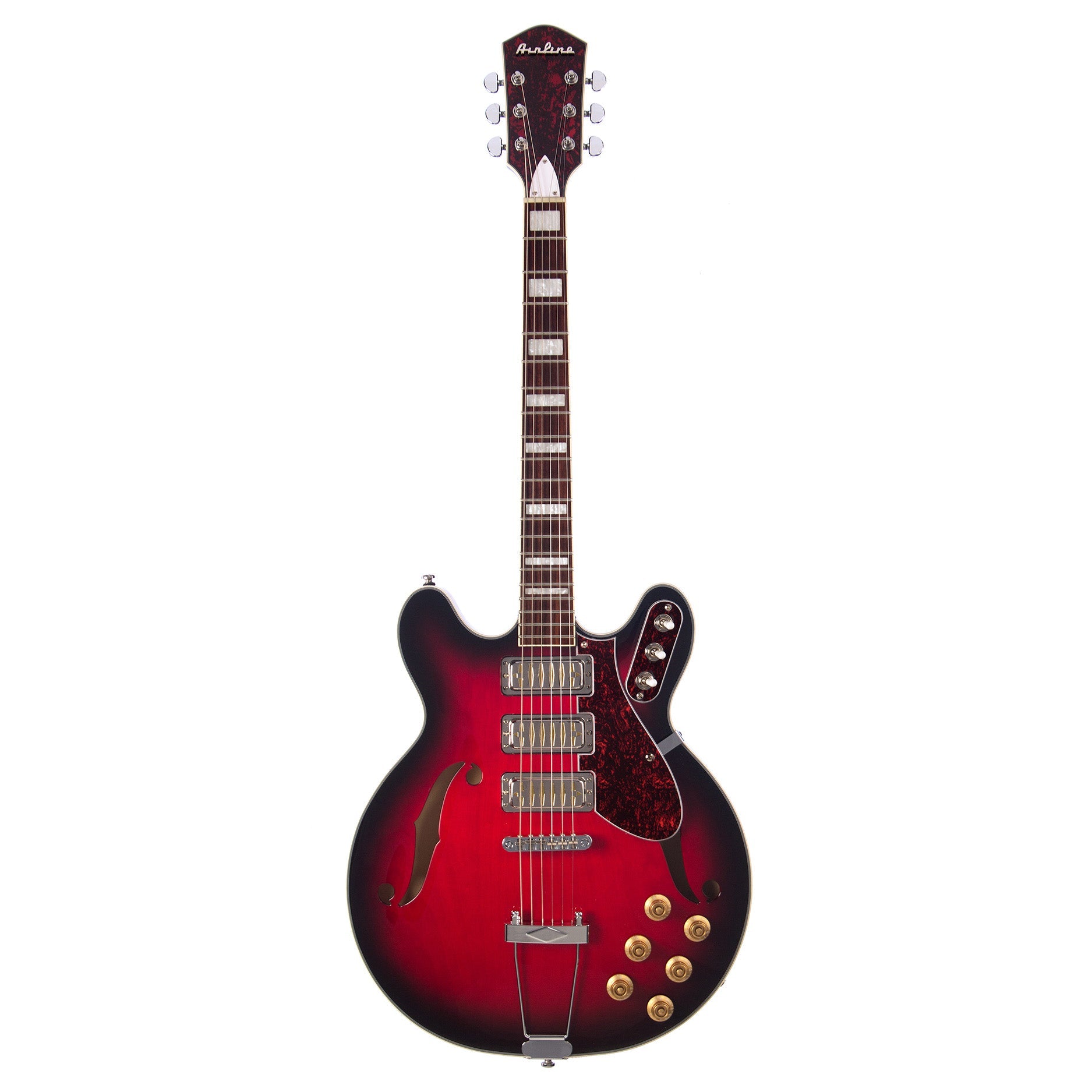 Airline Guitars H77 Vintage Redburst