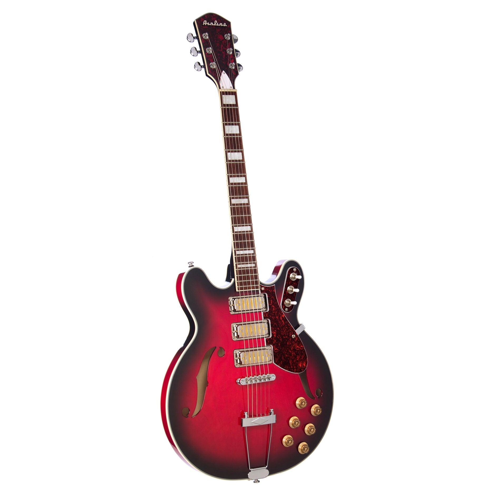Airline Guitars H77 Vintage Redburst