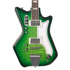 Airline Guitars Jetsons 2P FM Green Burst Flame - B-Stock # 2300940