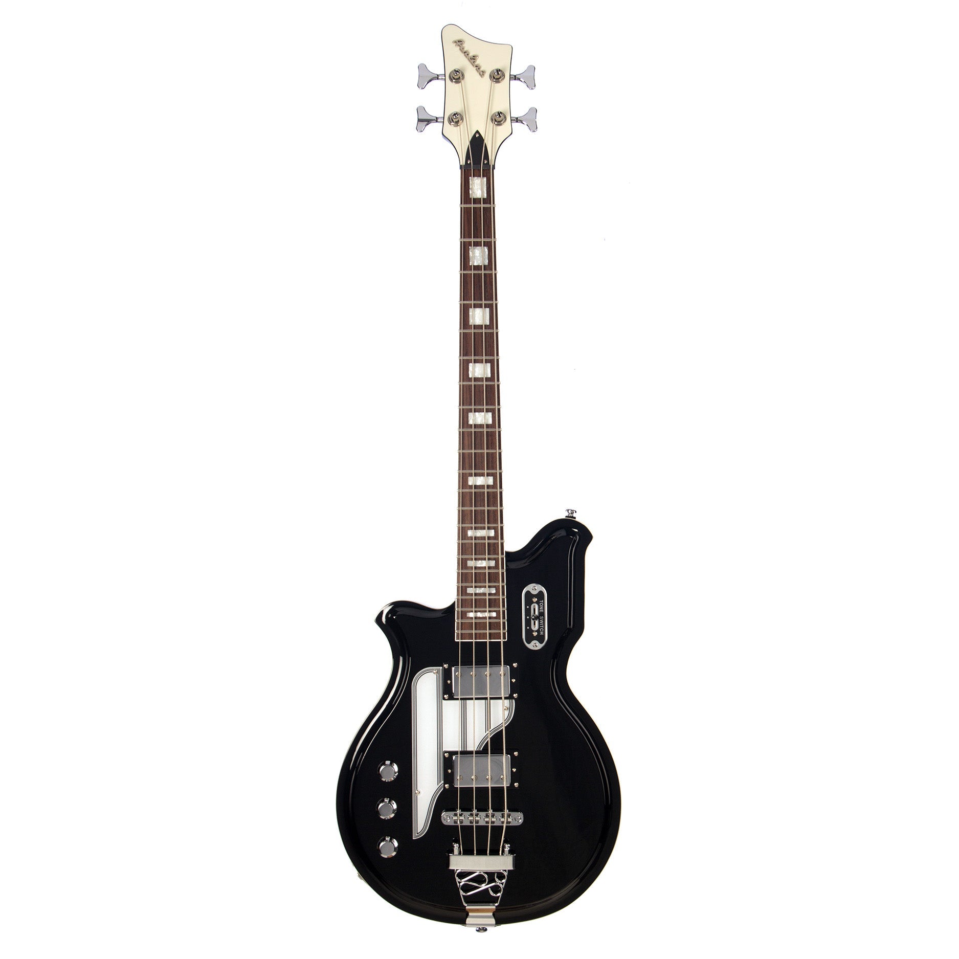 Airline Guitars MAP Bass Short Scale Black Left-Handed