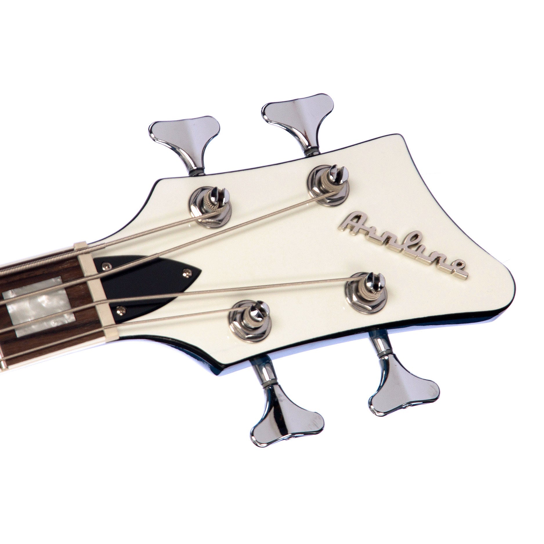 Airline Guitars MAP Bass Short Scale Metallic Blue