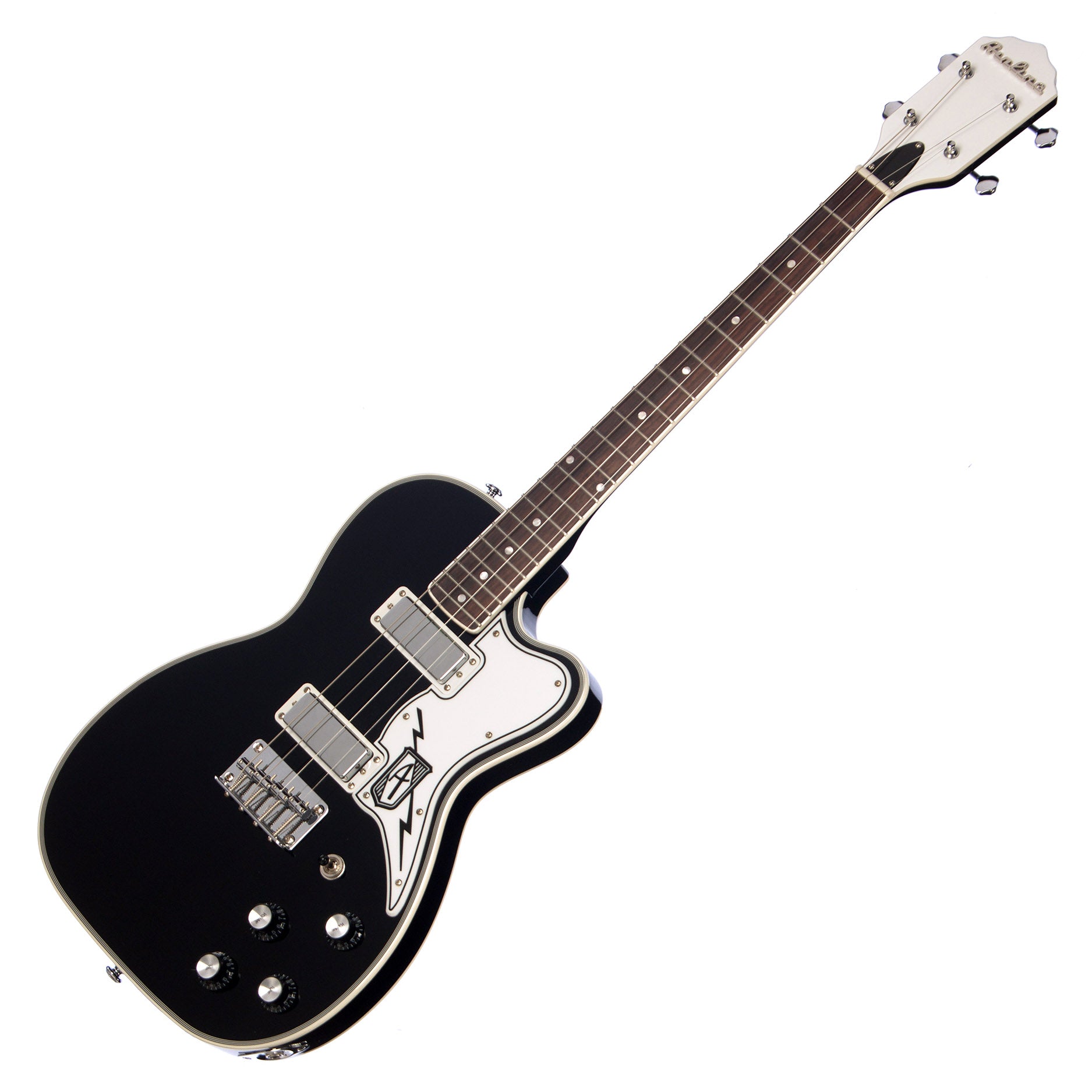 Airline Guitars Tuxedo Tenor Black