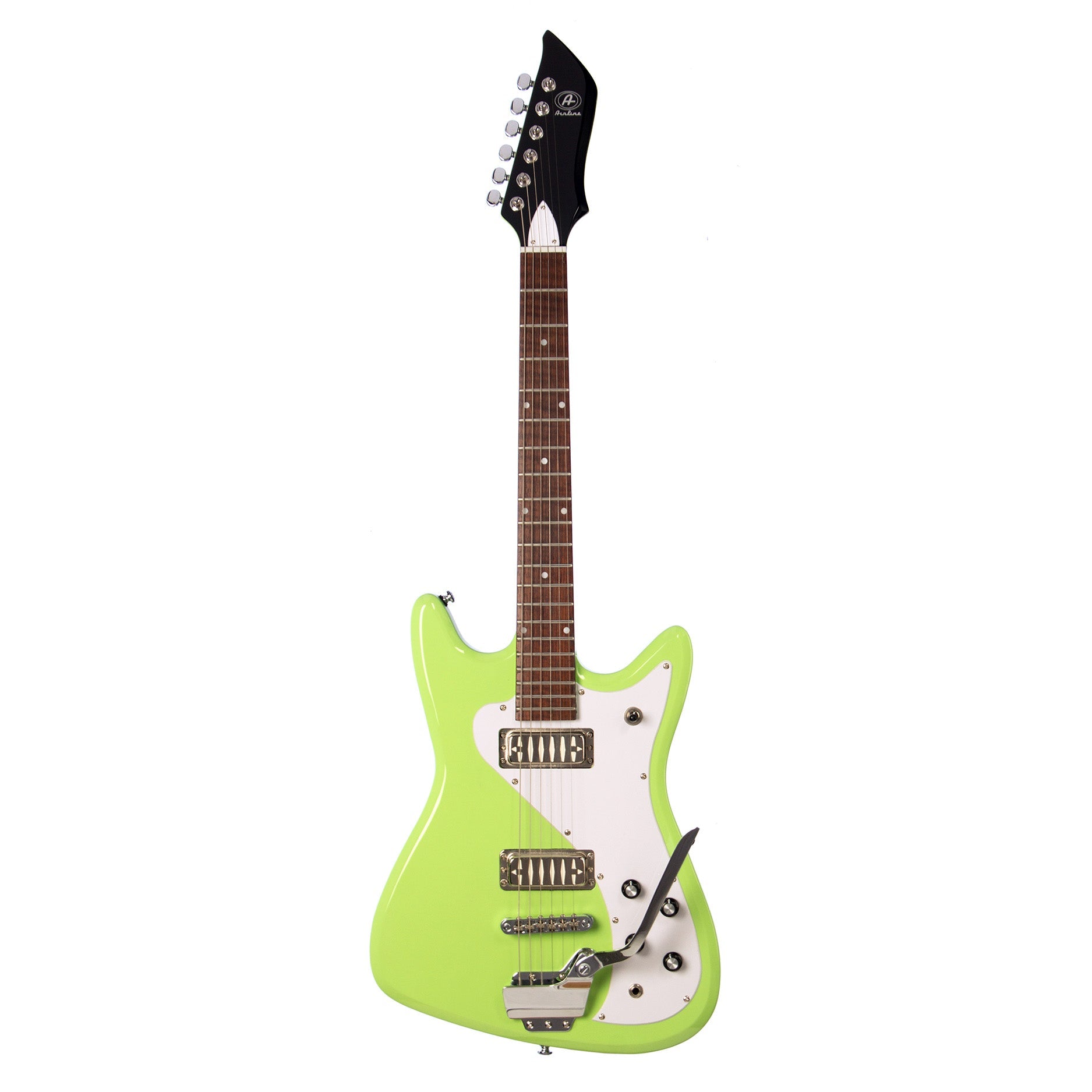 Airline Vanguard Vintage Mint Green Electric Guitar | Airline Guitars
