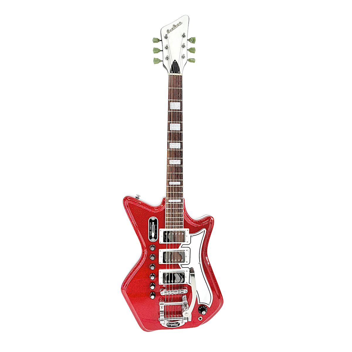 Airline Guitars Jetsons '59 3P DLX Red Sparkle w/ Air-O-Sound
