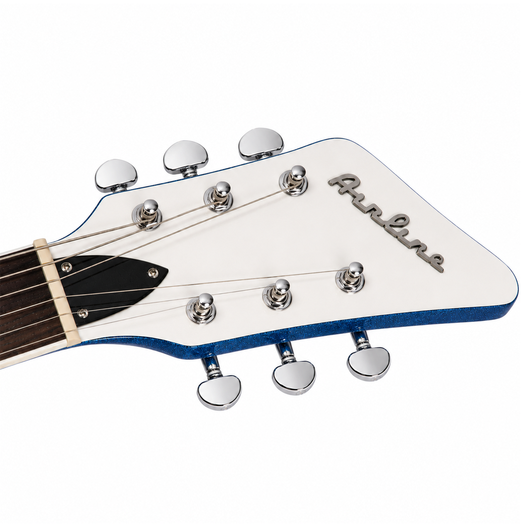 Airline Guitars Folkstar Pelham Blue Metallic