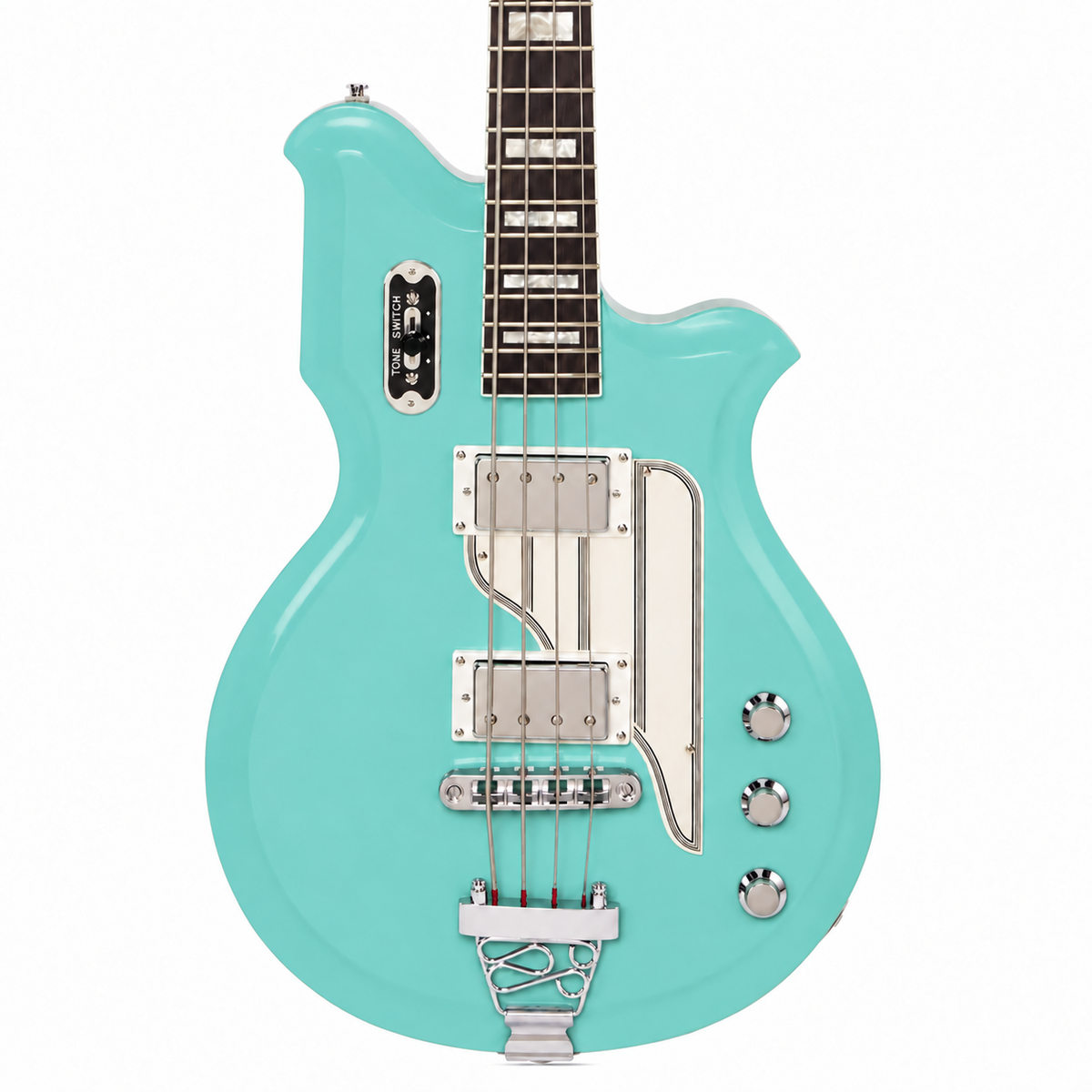 Airline Guitars MAP Bass Short Scale Seafoam Green - B-Stock # 2200274