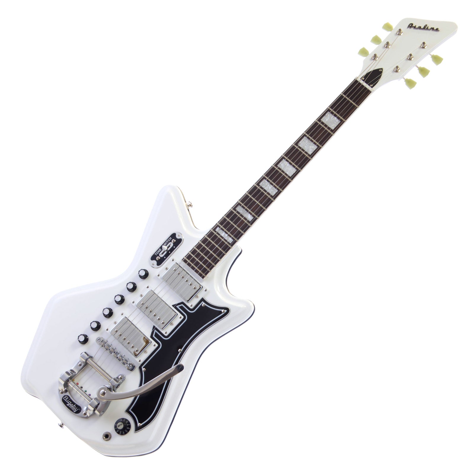 Airline Guitars Jetsons '59 3P DLX PRO White