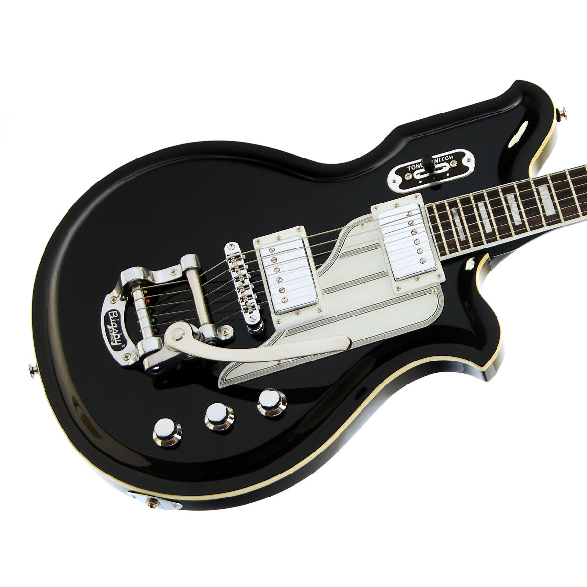 Airline Guitars MAP DLX Black