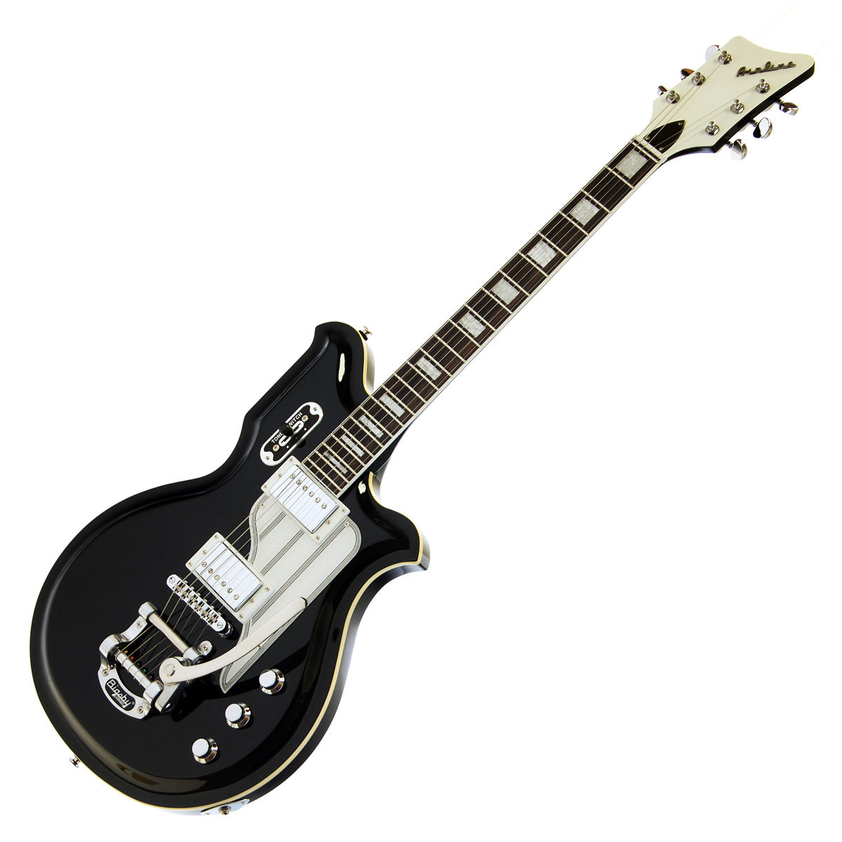 Airline Guitars MAP DLX Black