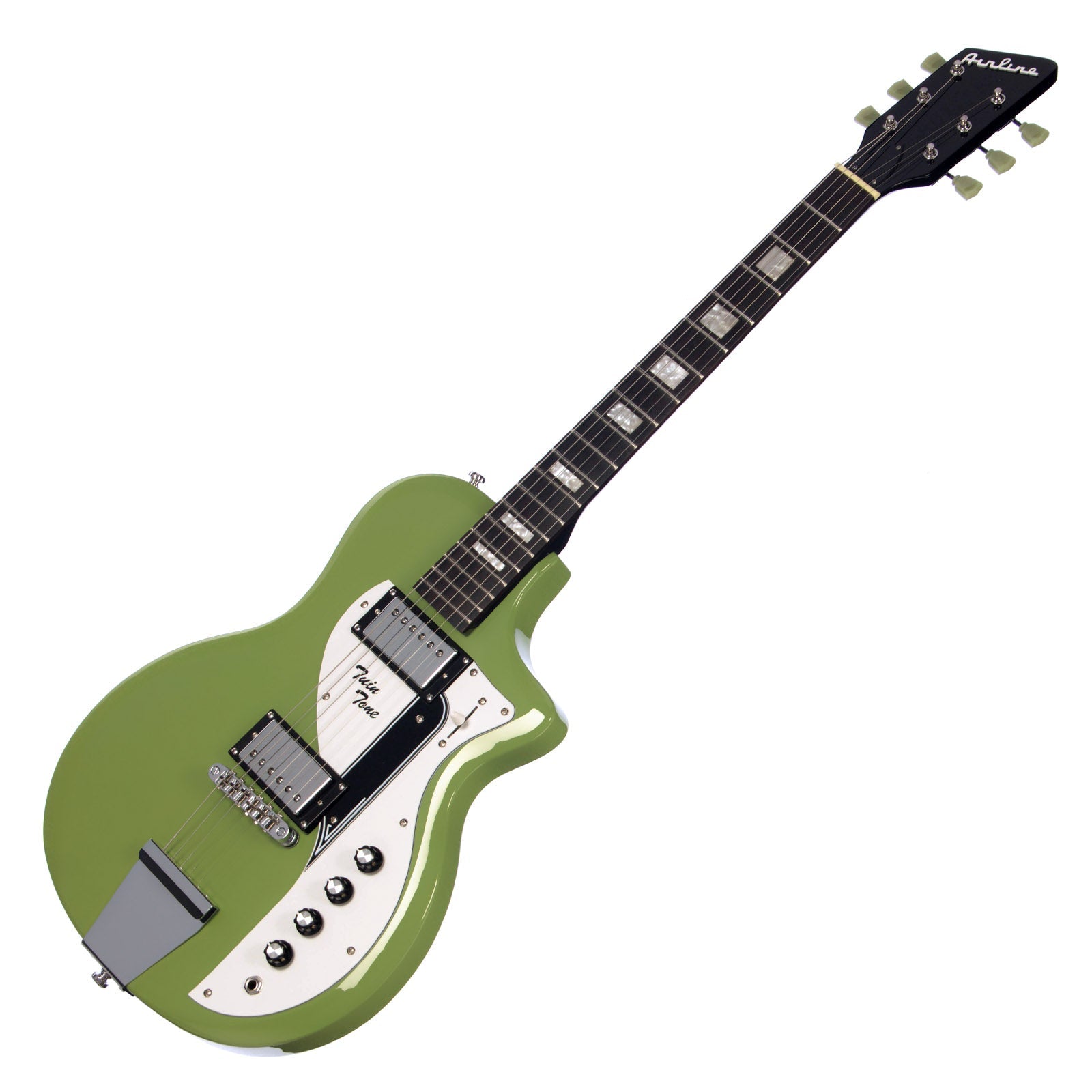 Airline Twin Tone Vintage Mint Green Electric Guitar | Airline Guitars