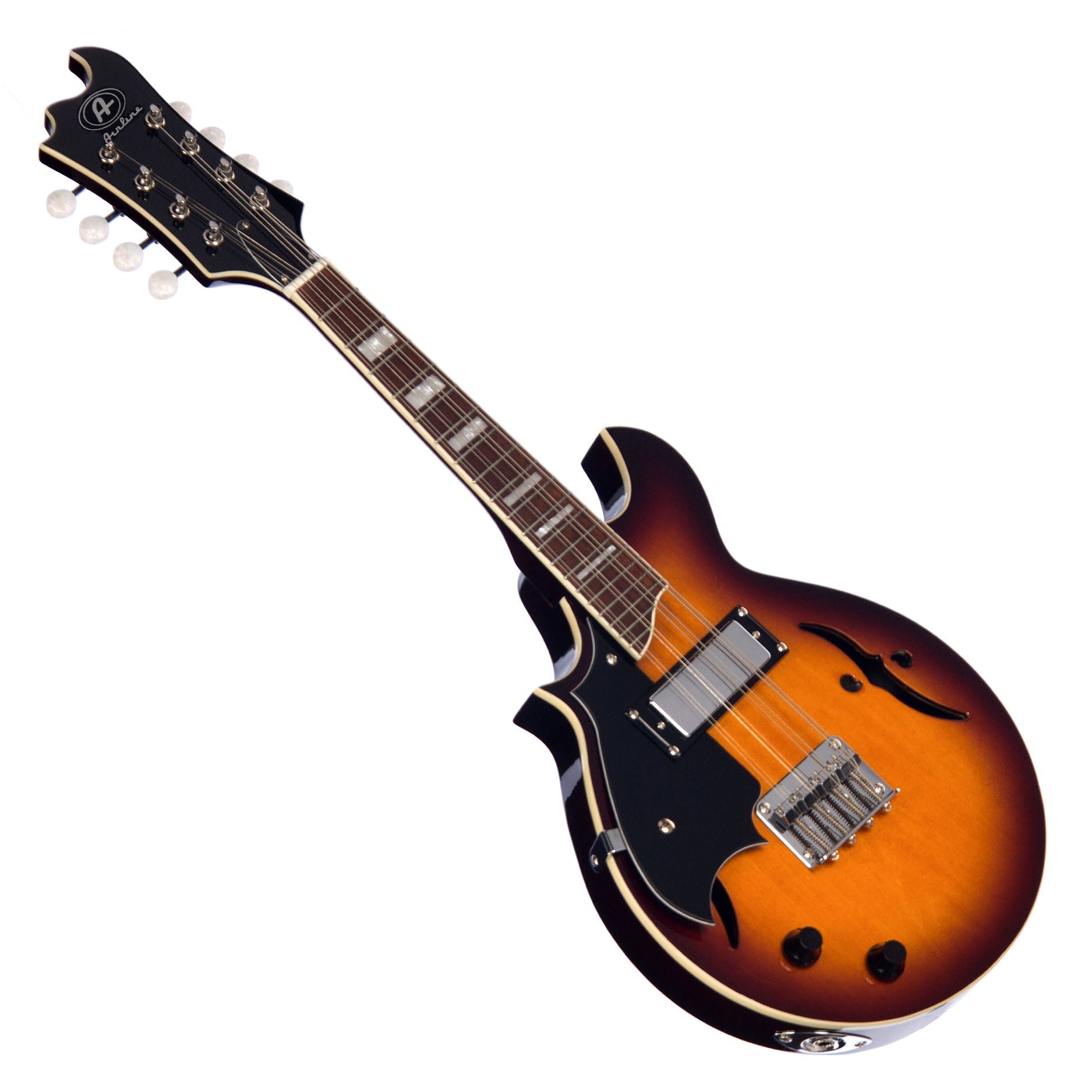 Airline Guitars H35 Batwing Mandolin Honeyburst Left-Handed