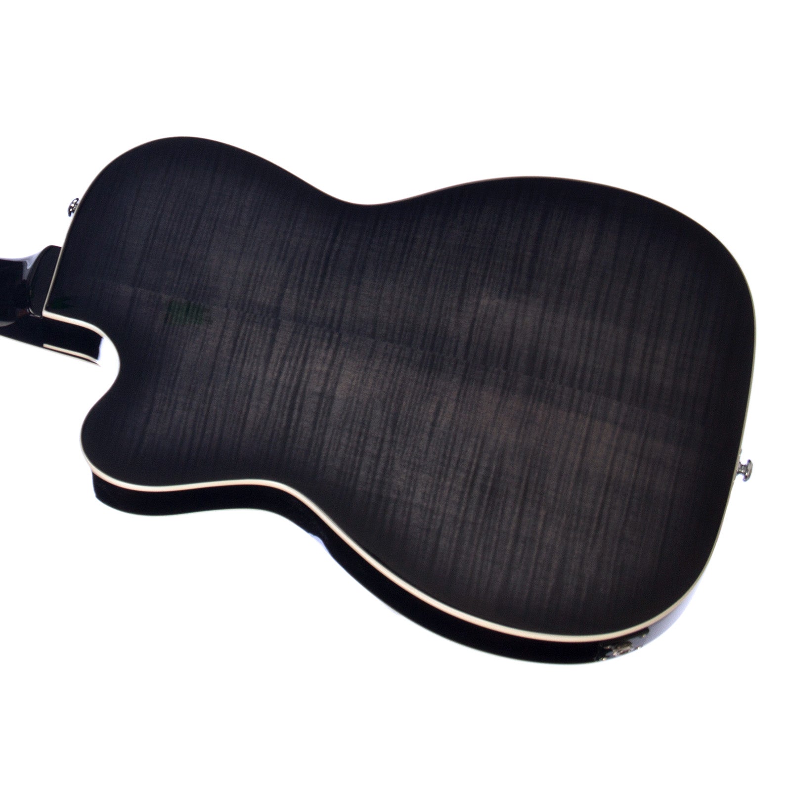 Airline Guitars Tuxedo Blackburst Flame | Airline Guitars
