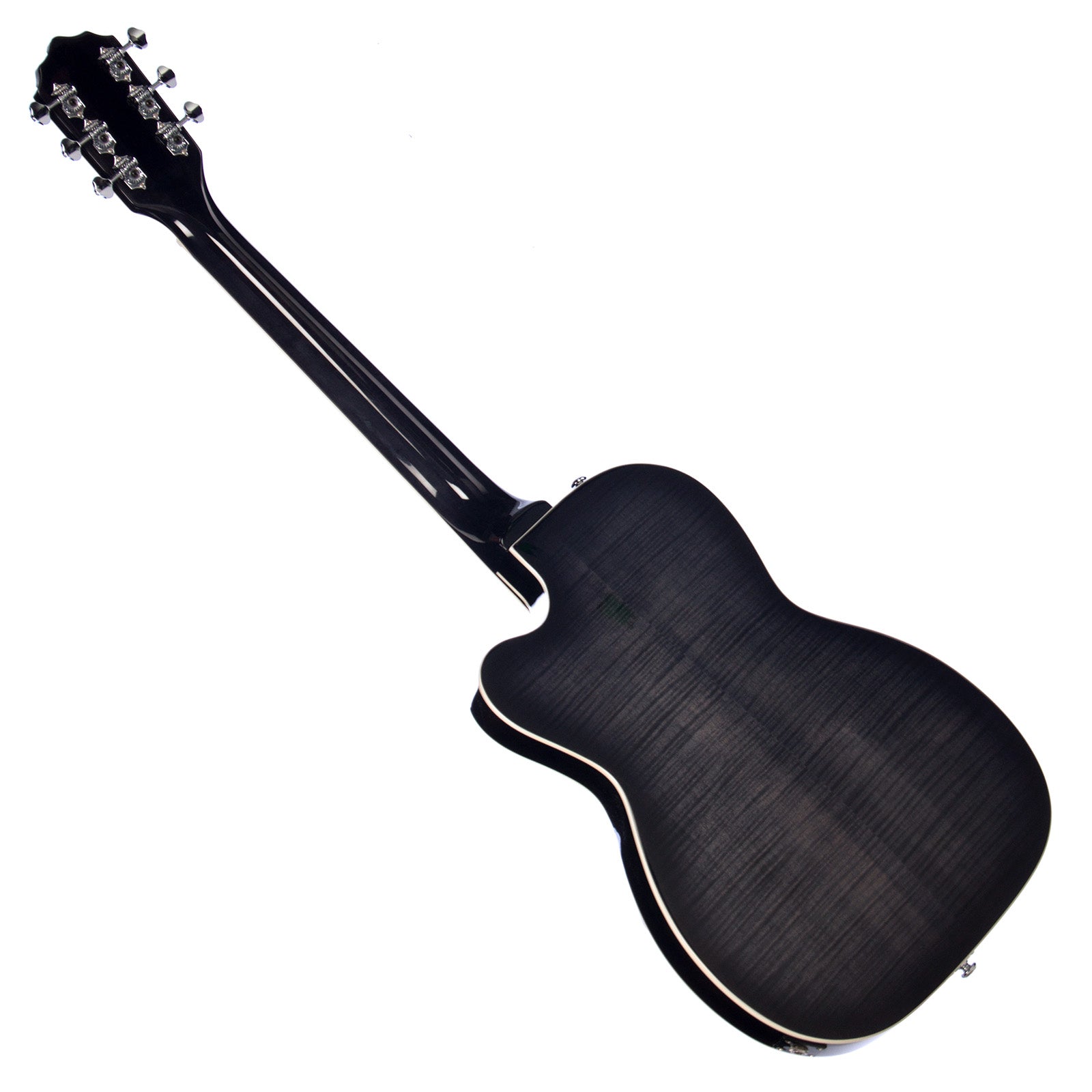 Airline Guitars Tuxedo Blackburst Flame | Airline Guitars