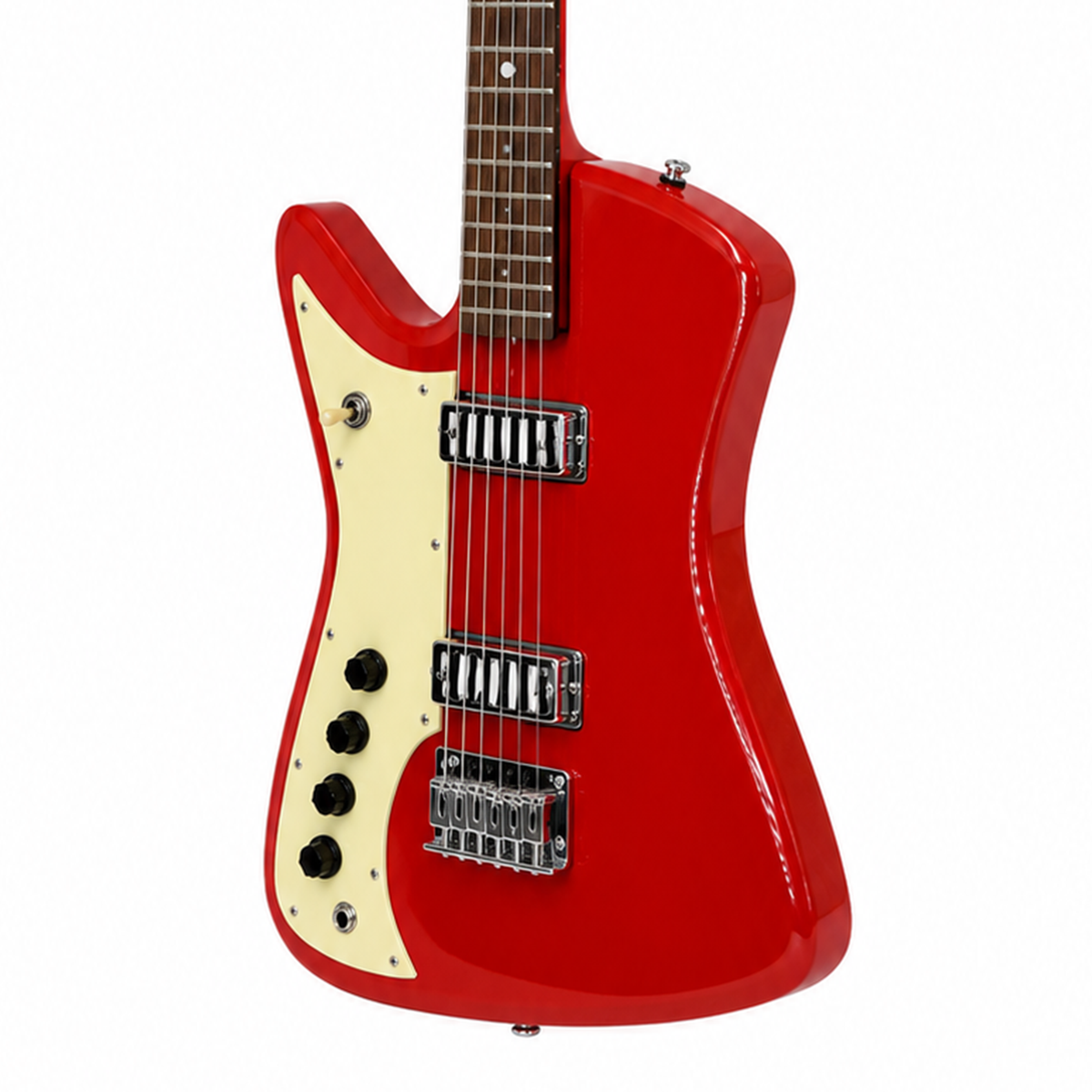 Airline Guitars Bighorn Red Left Handed