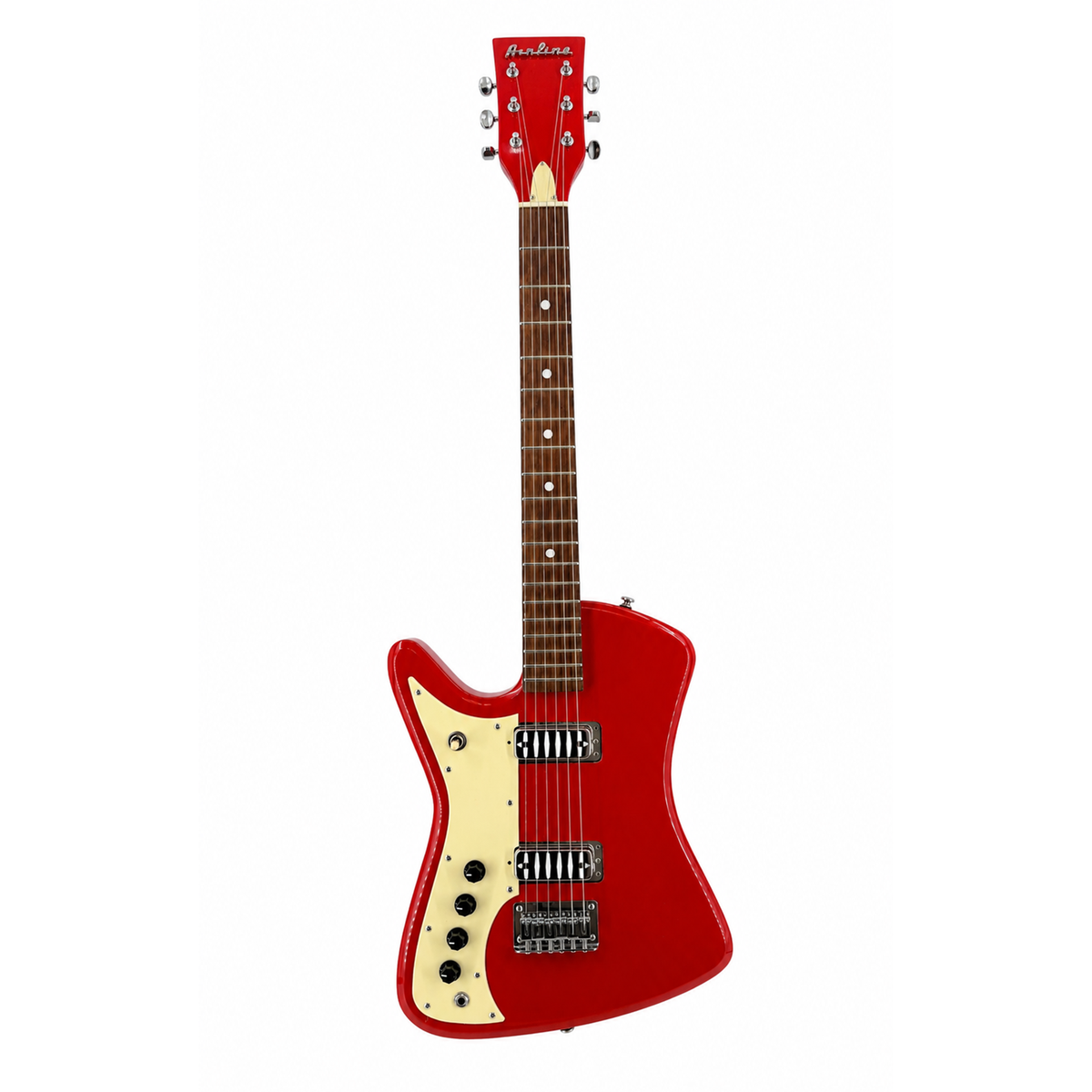 Airline Guitars Bighorn Red Left Handed