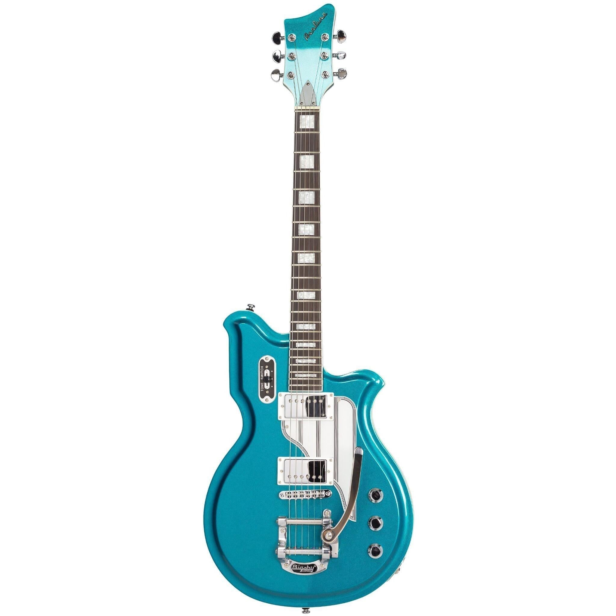 Eastwood Guitars Map DLX Limited Edition Metallic Blue #color_metallic-blue