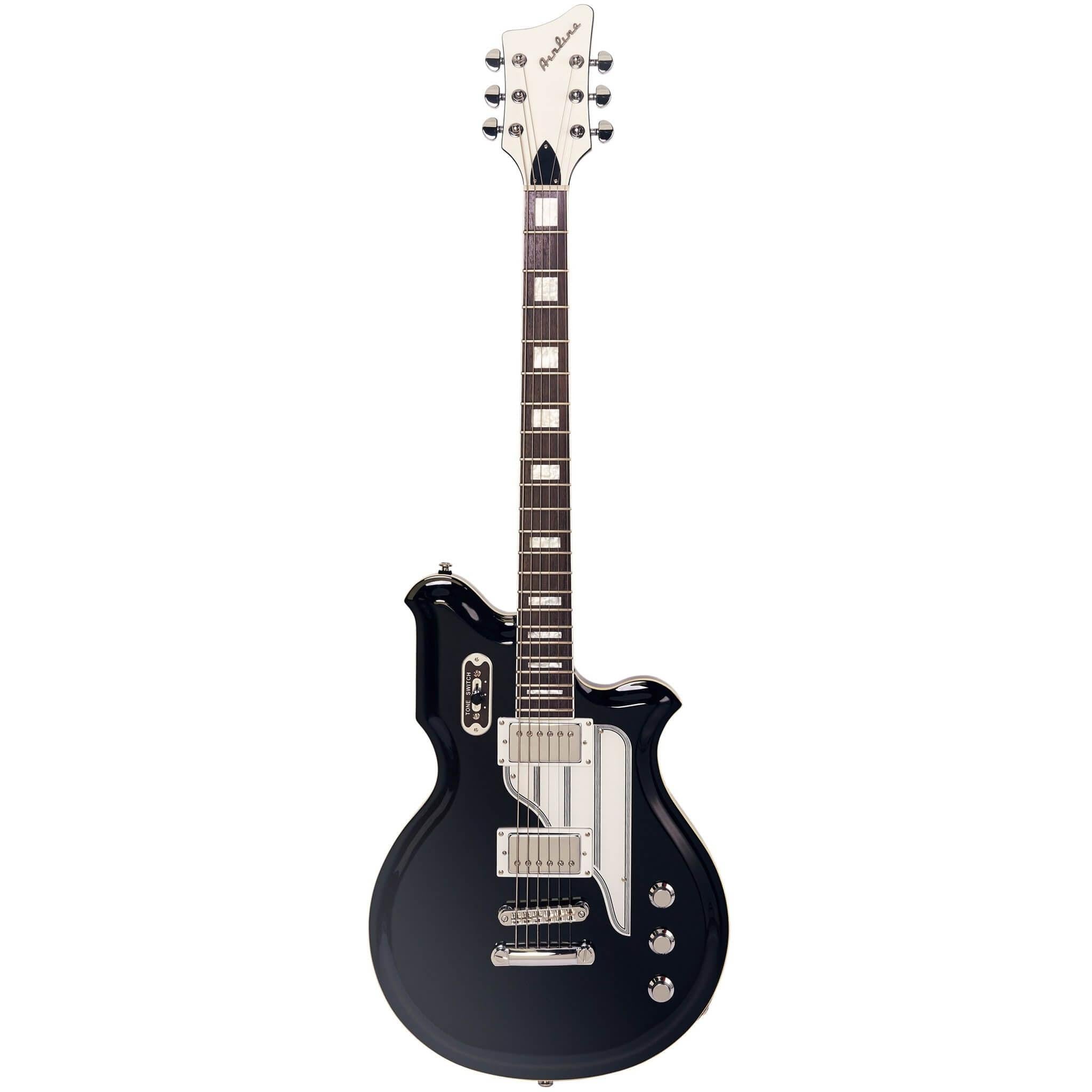 Eastwood Guitars Airline Map Baritone Black #color_black