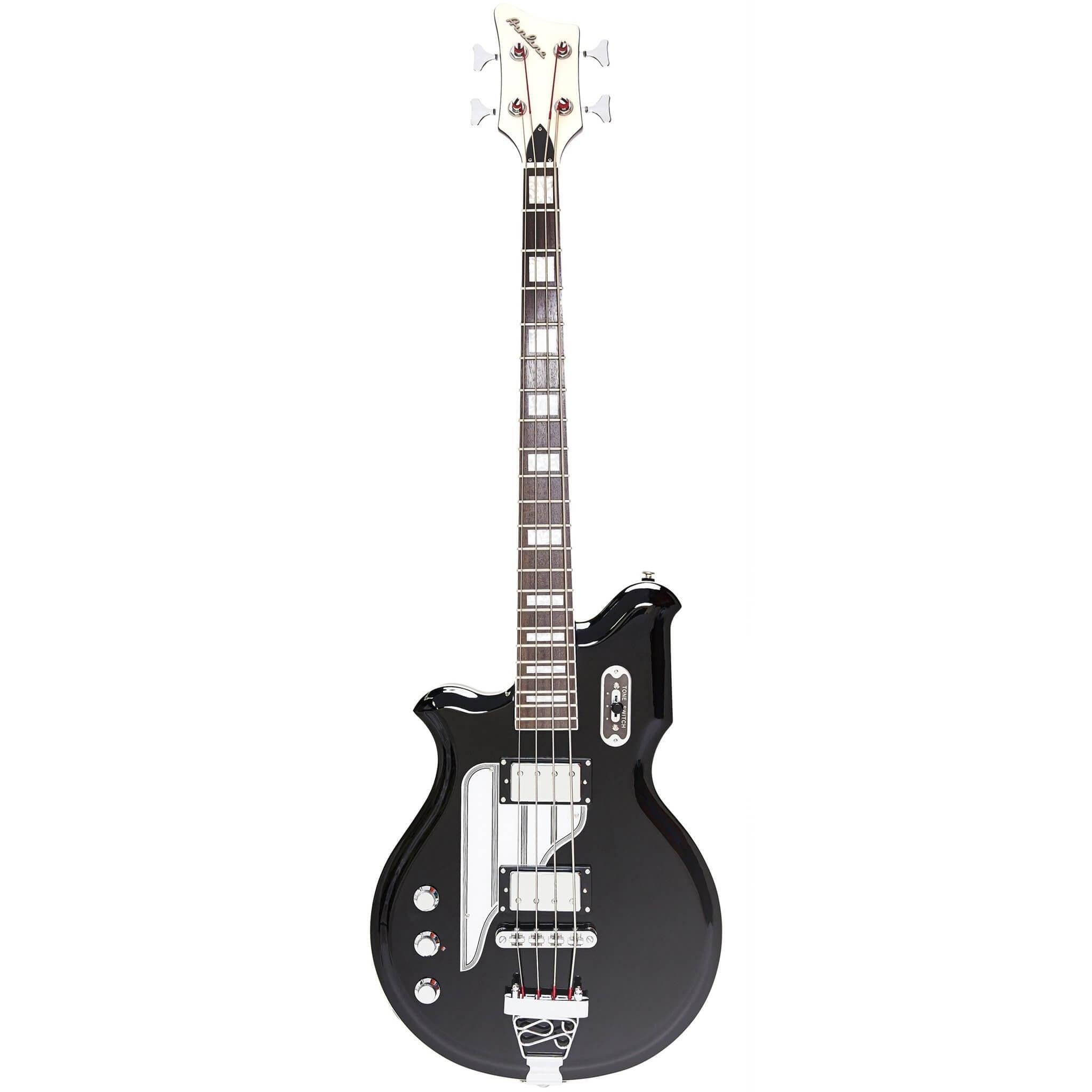 Eastwood Guitars Airline Map Bass Black #color_black