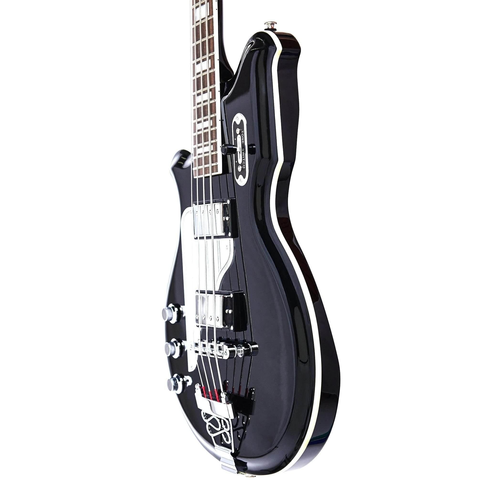 Eastwood Guitars Airline Map Bass Black #color_black