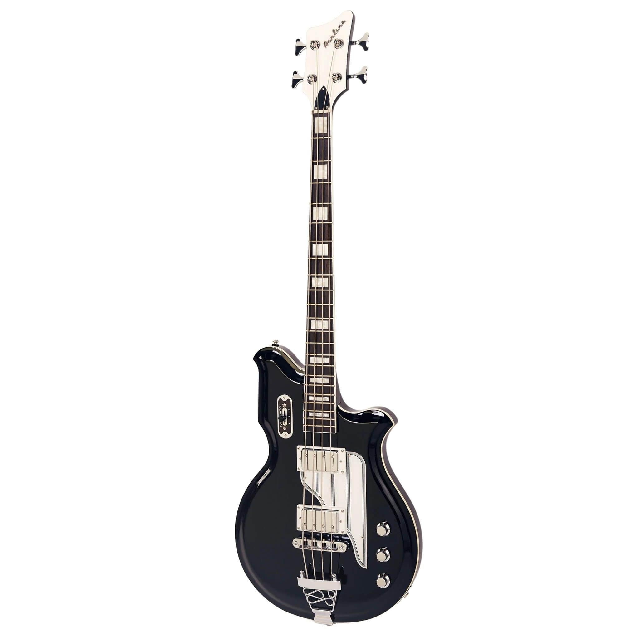 Eastwood Guitars Airline Map Bass Black #color_black