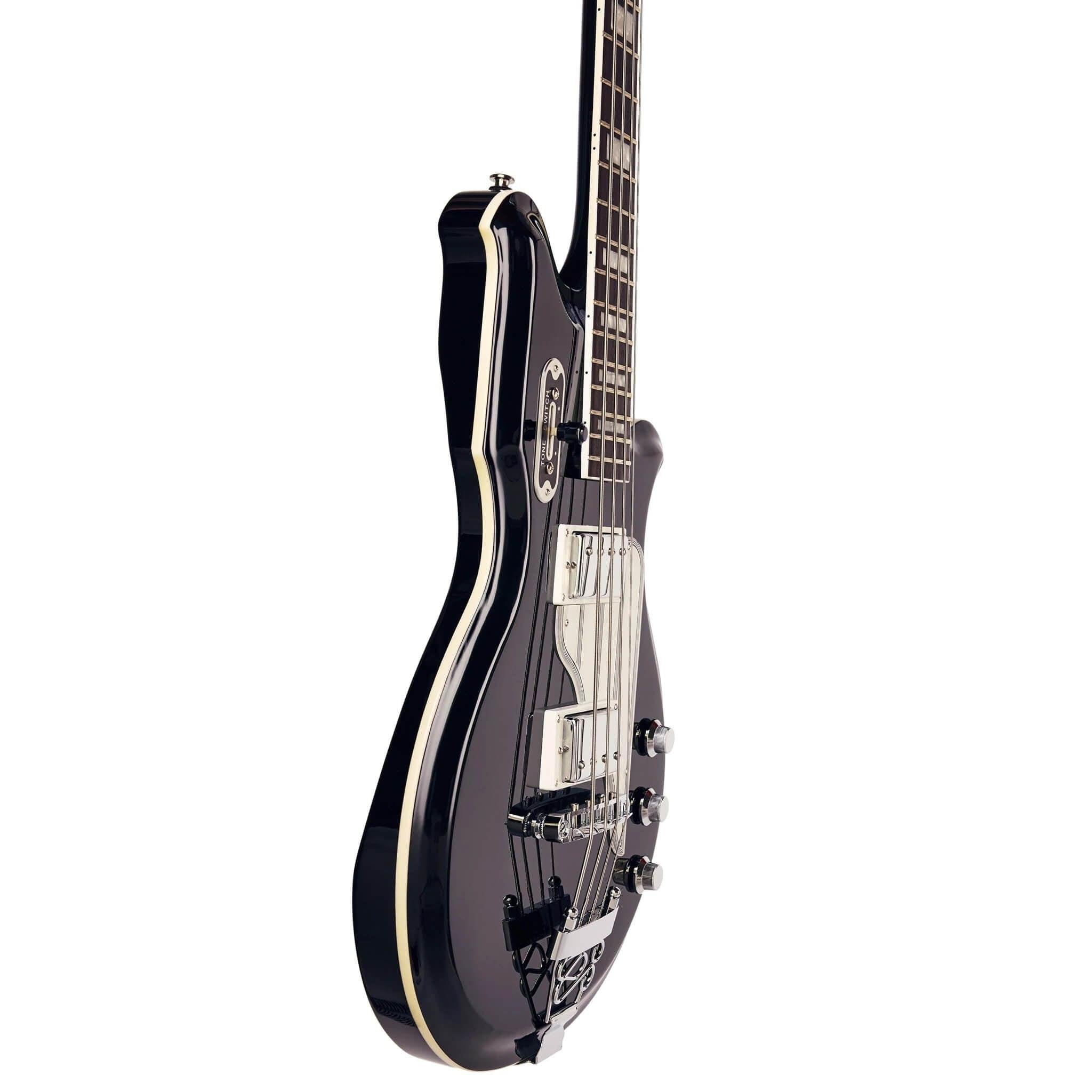 Eastwood Guitars Airline Map Bass Black #color_black