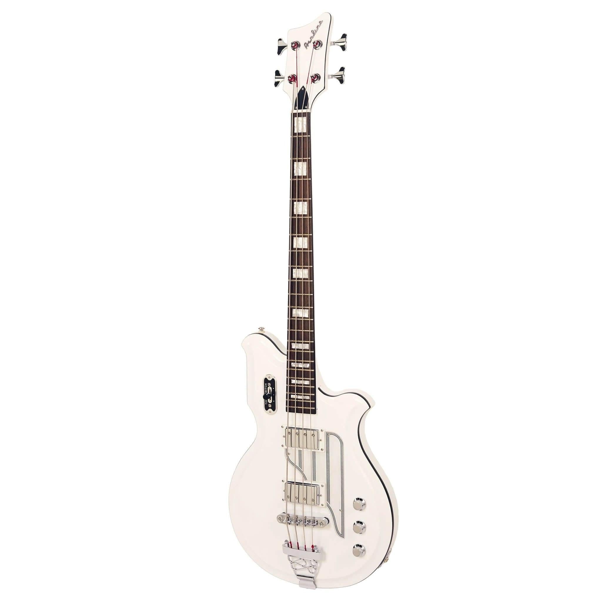 Eastwood Guitars Airline Map Bass White #color_white