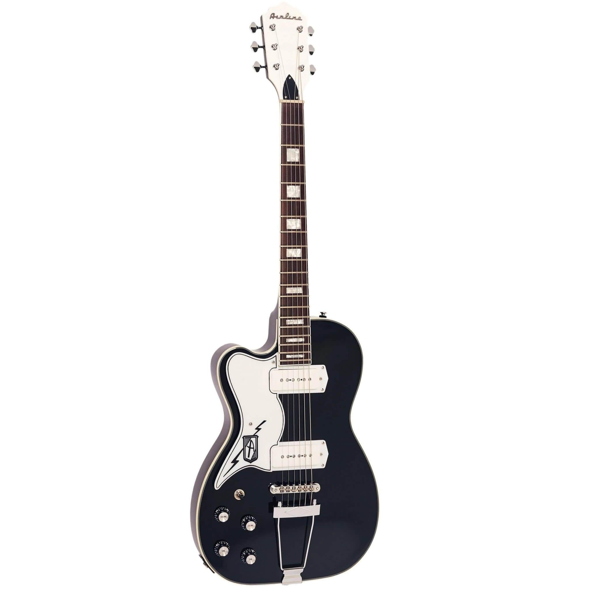 Eastwood Guitars Airline Tuxedo Black #color_black