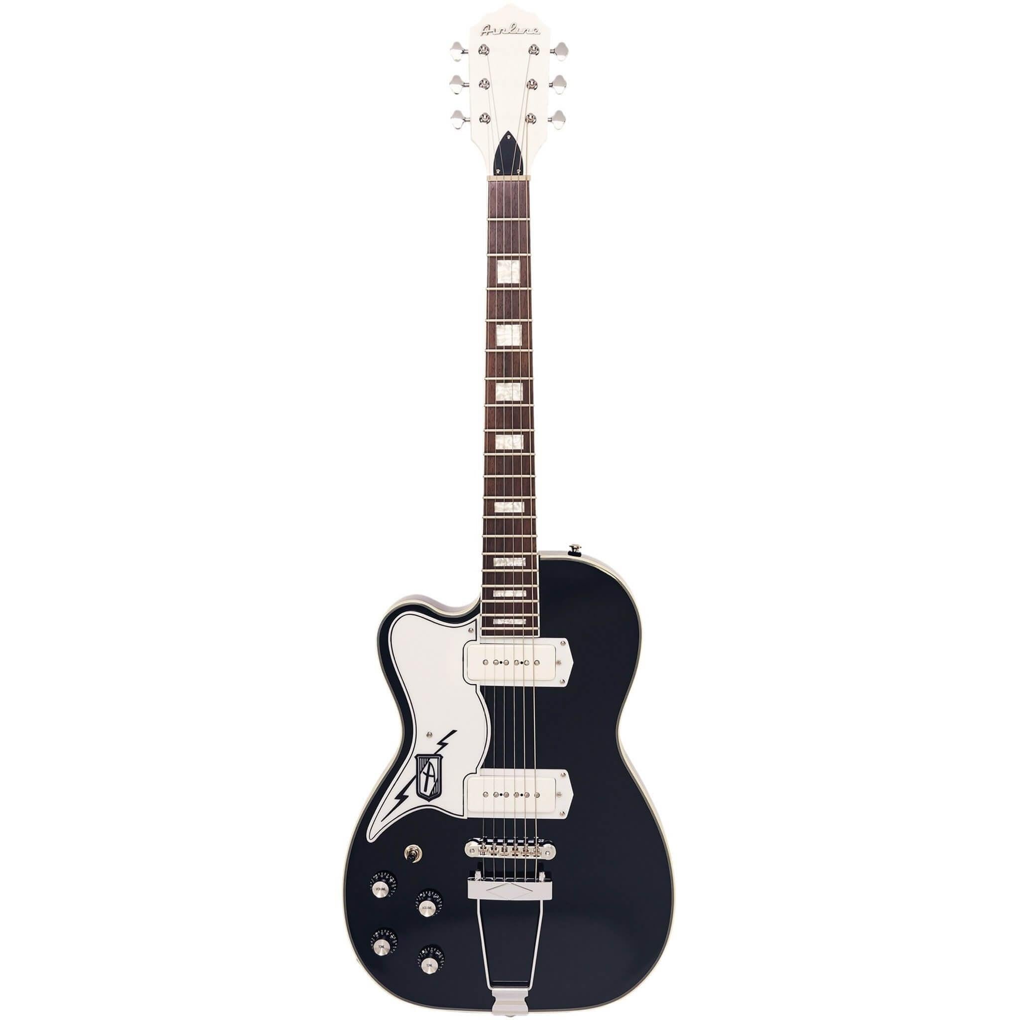 Eastwood Guitars Airline Tuxedo Black #color_black