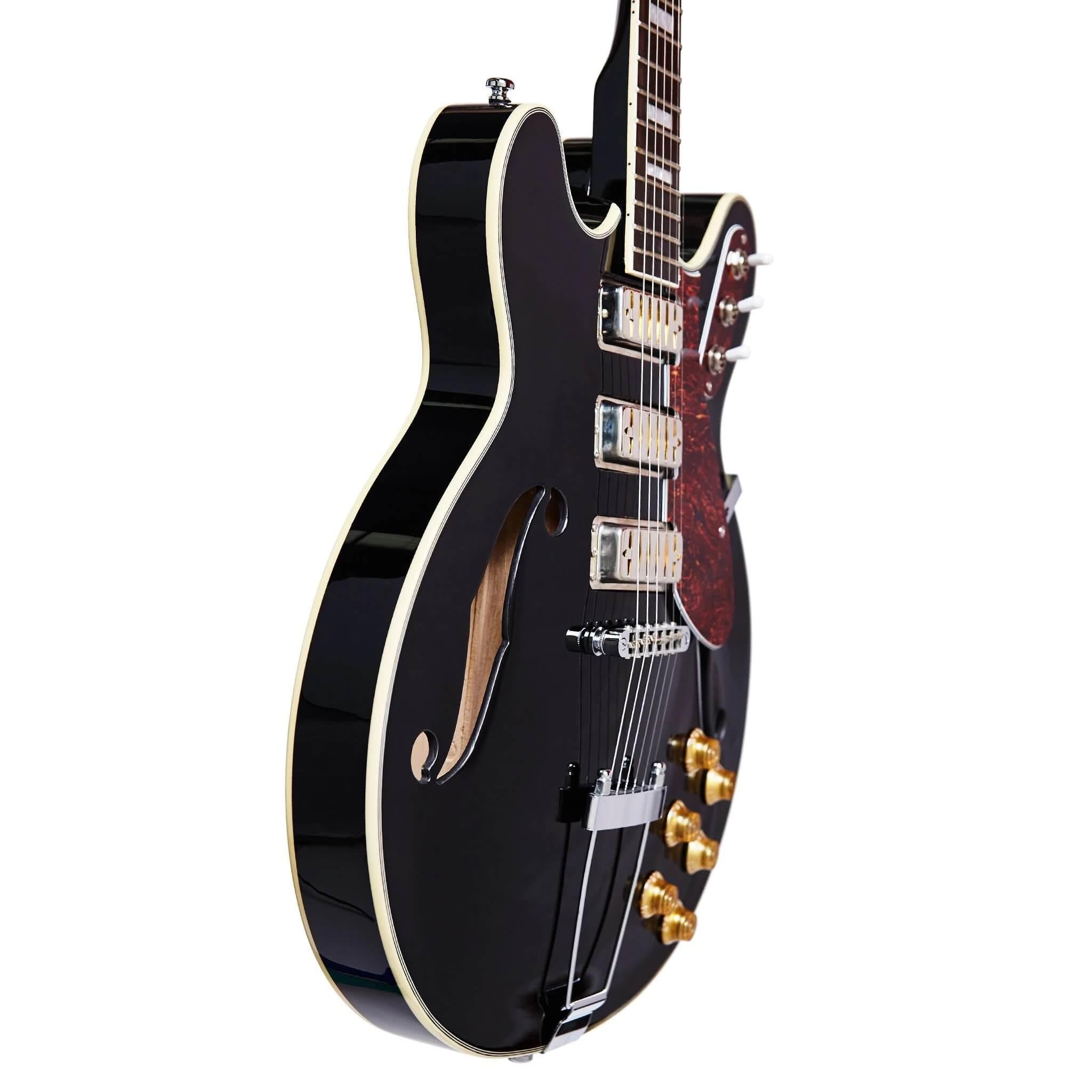 Eastwood Guitars Airline H77 Black Player POVEastwood Guitars Airline H77 #color_black