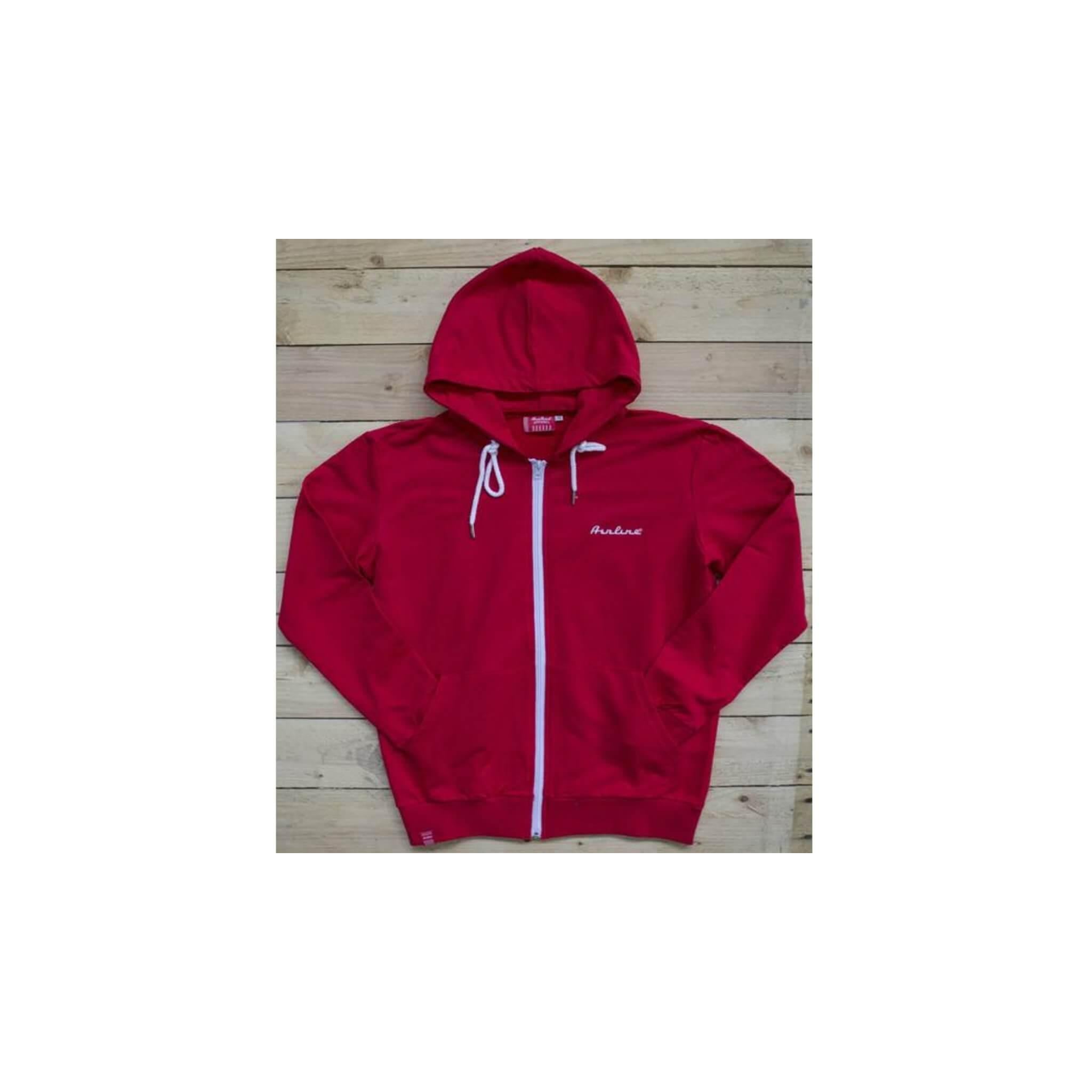 Eastwood Guitars Airline Zip Hoody Red