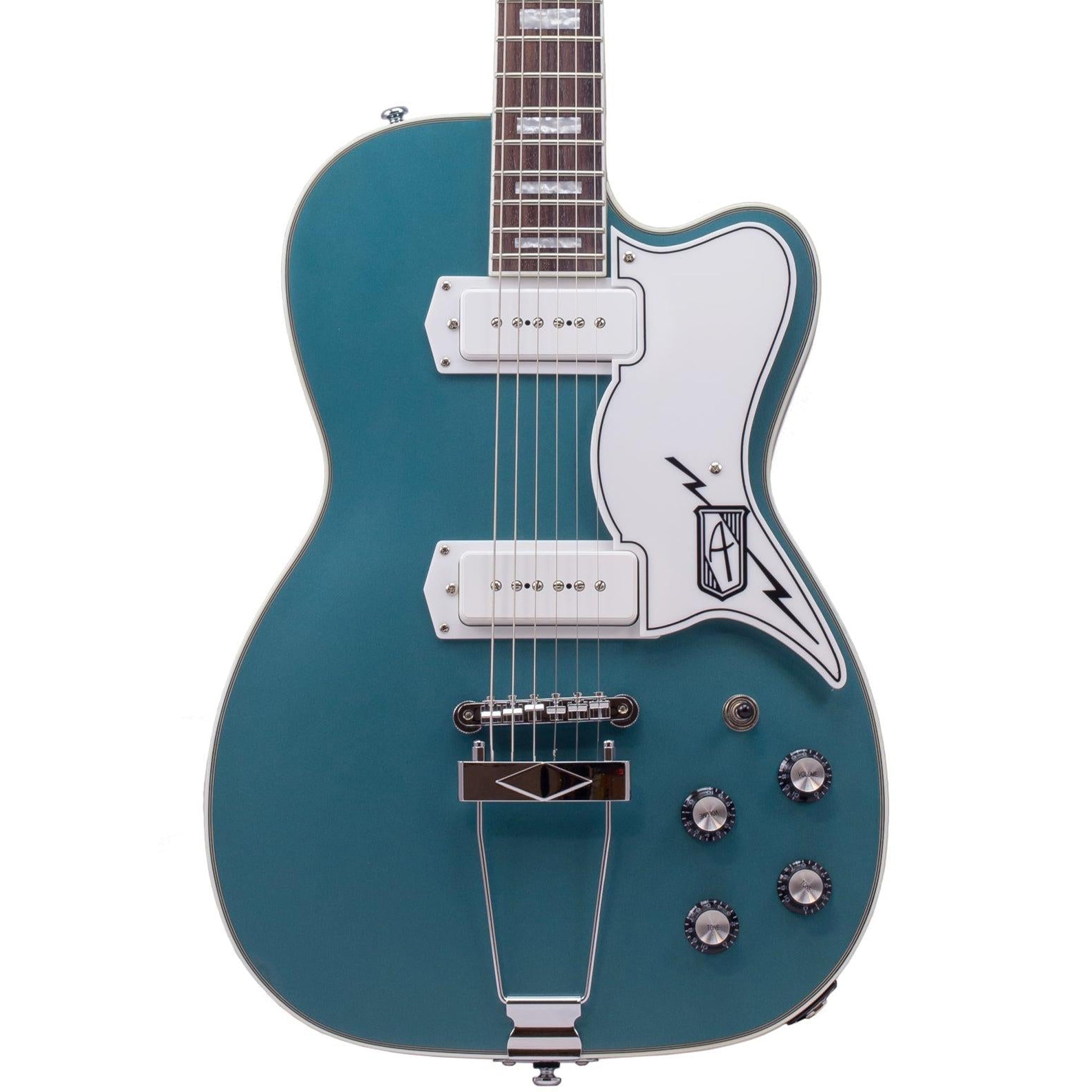 Airline Guitars Tuxedo Satin Blue