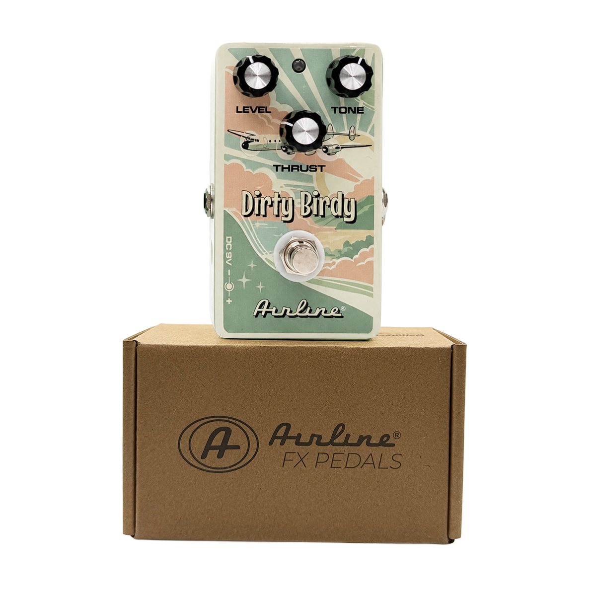 Airline Dirty Birdy Fuzz Pedal